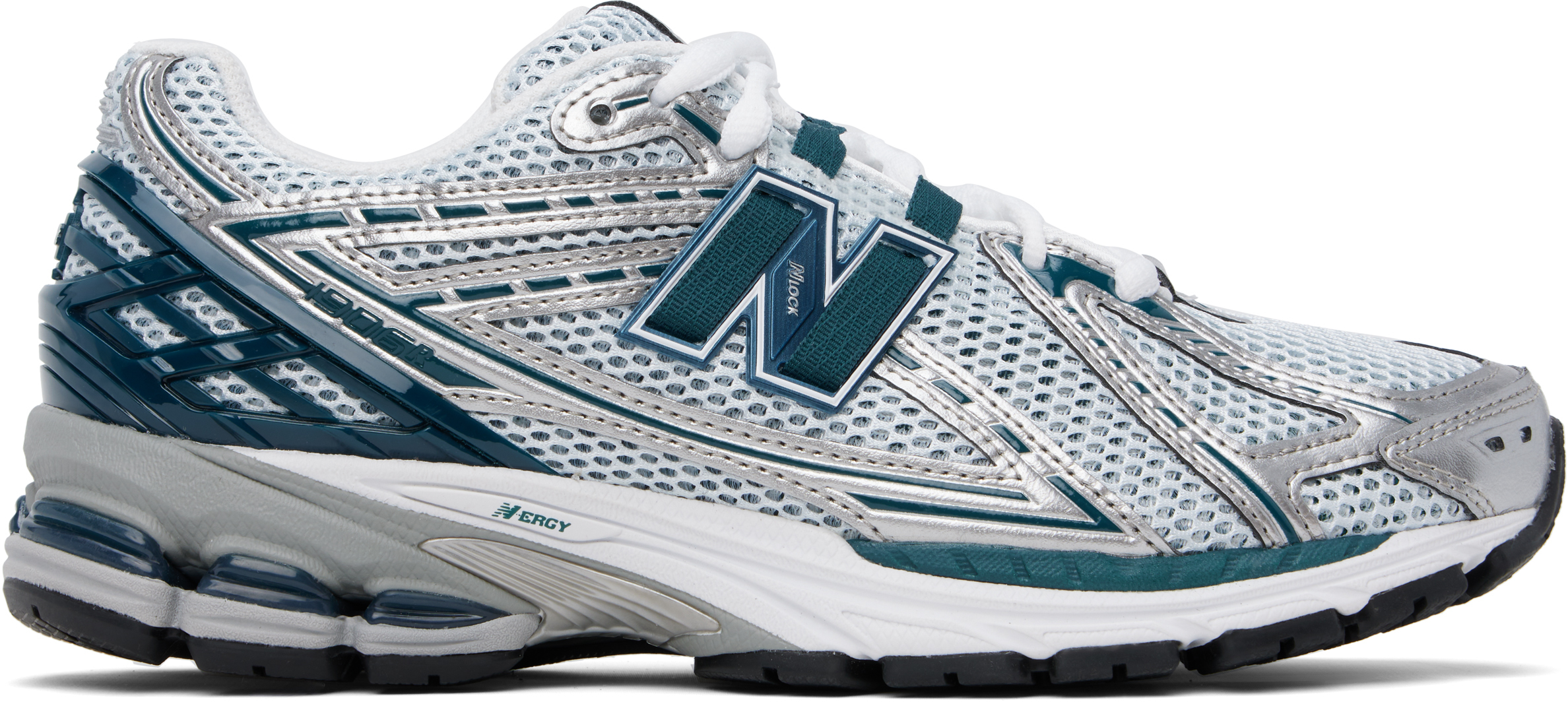 Green & Silver 1906R Sneakers