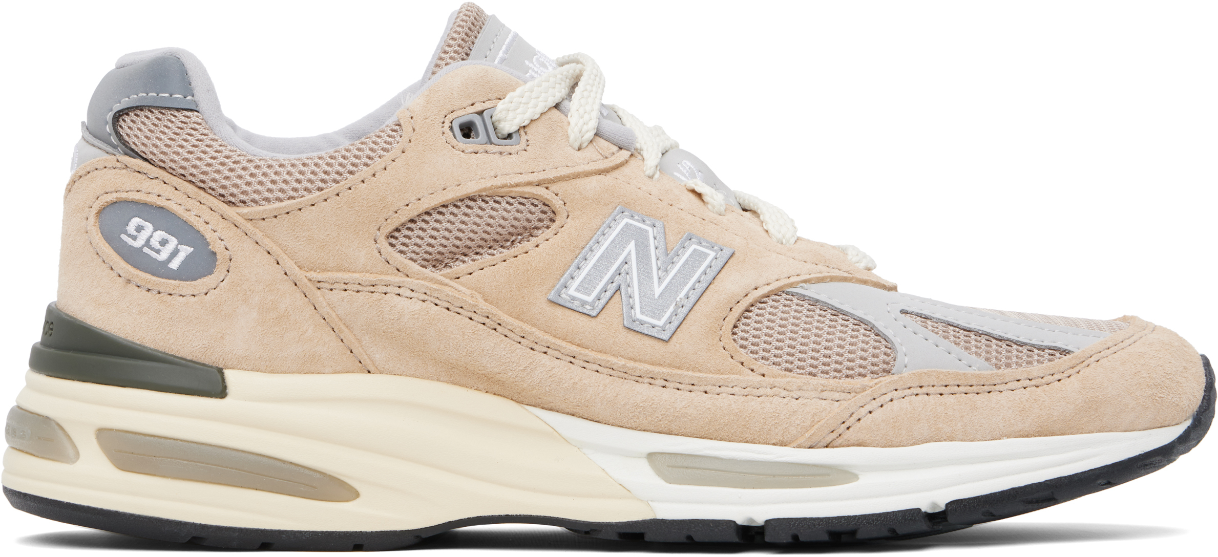 New Balance Tan Made In Uk U991v2 Trainers