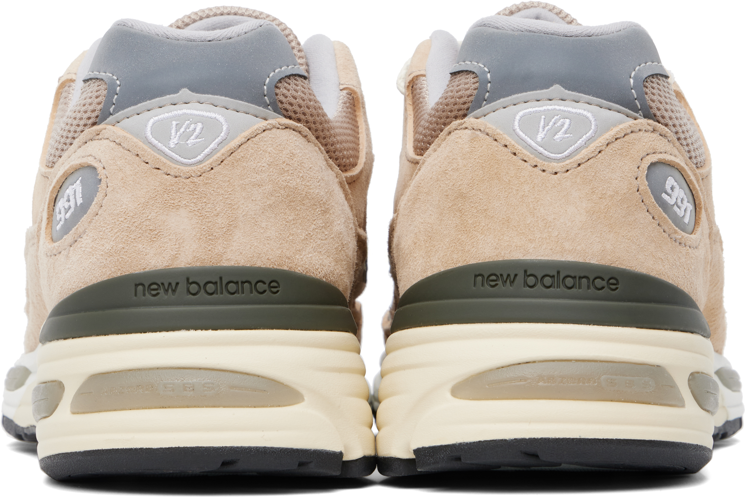 New Balance Made In Uk 991v2 "cuban Sand" Sneakers In Neutral