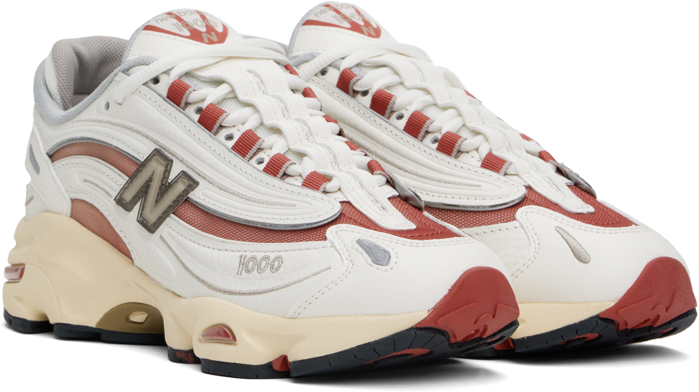 New Balance 1000 Low-top Sneakers In Sea Salt With Astro Dust In Sea Salt