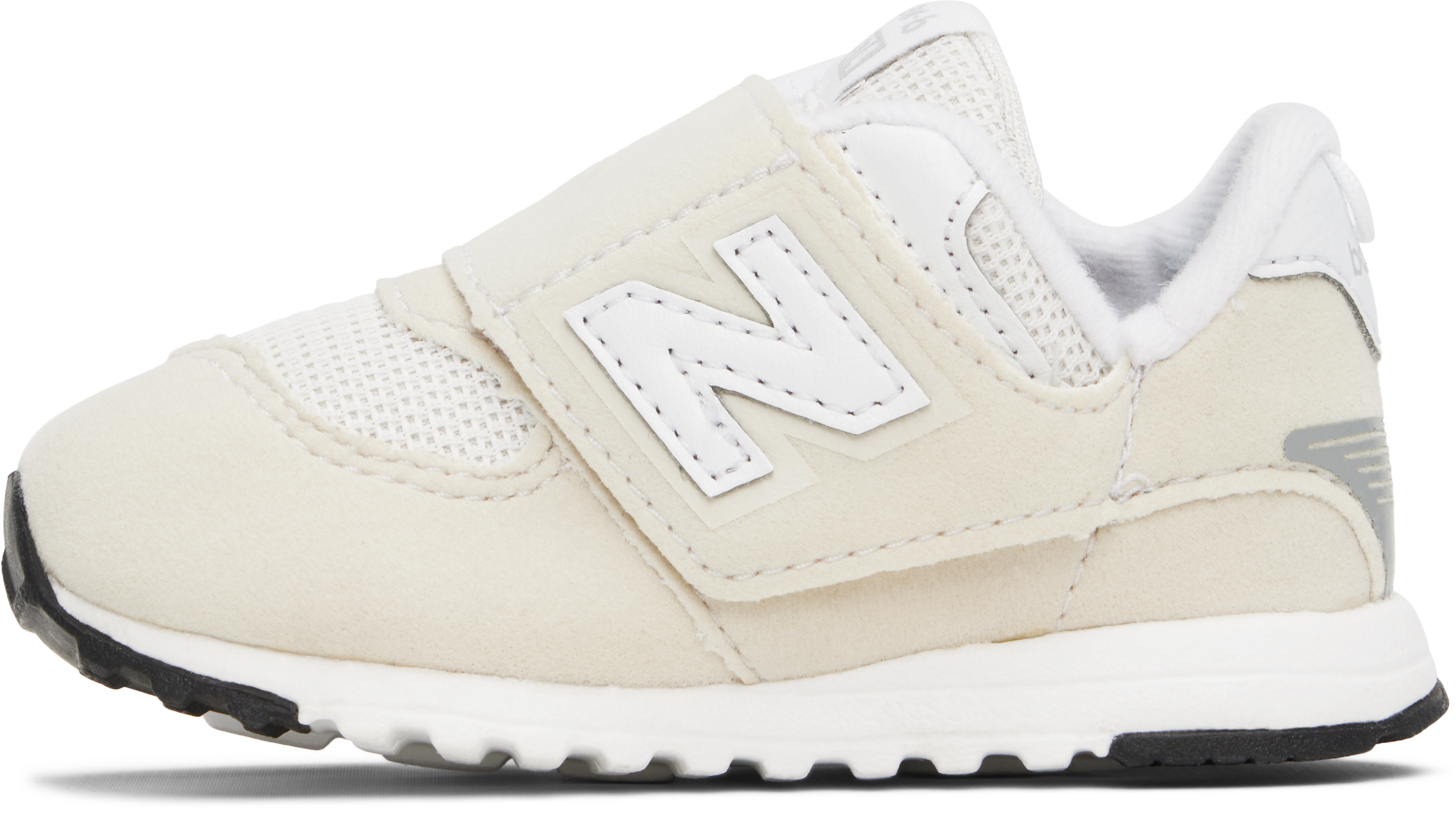 New Balance Baby Beige & White 574 New-b Hook & Loop Sneakers In Nibus Cloud