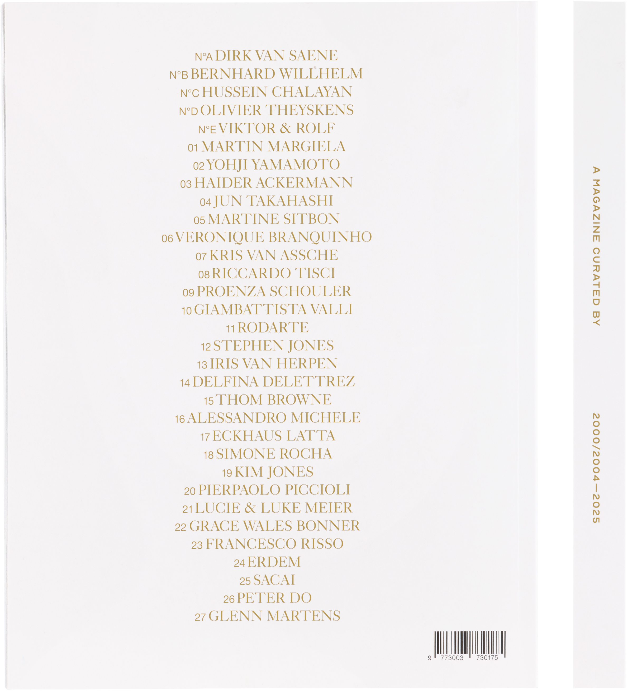 A Magazine Curated By : 2000/2004–2025 In Tbc