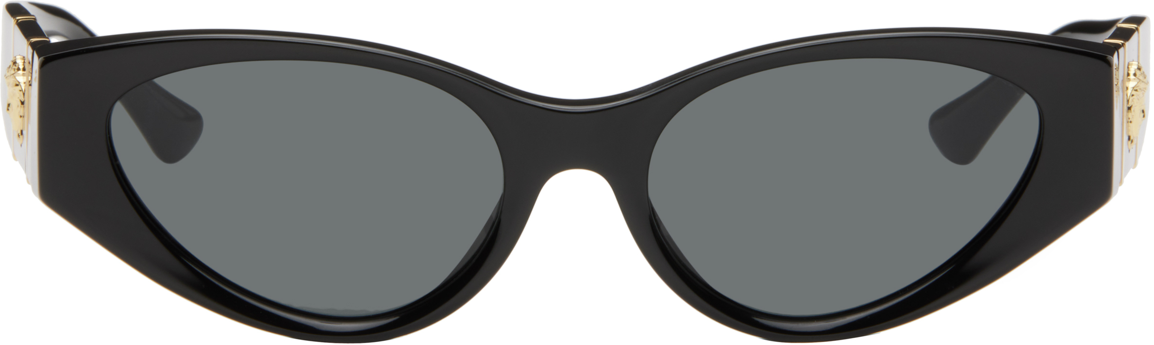 Black Medusa Legend Cat-Eye Sunglasses