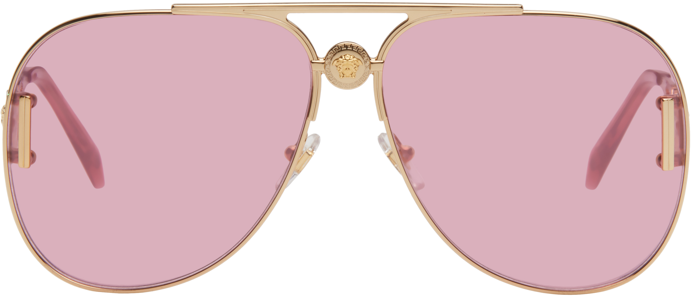 Gold Medusa '95 Pilot Sunglasses