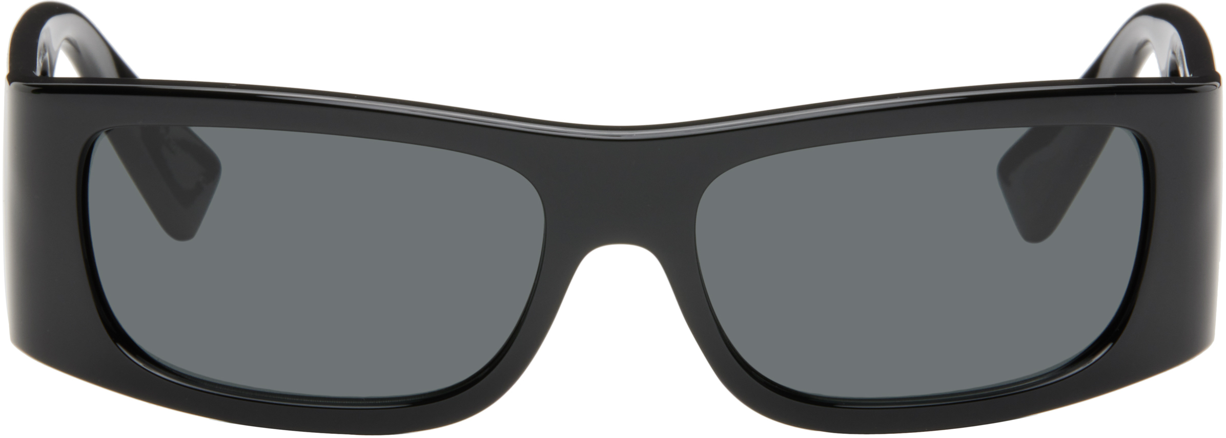 Black Lens Logo Sunglasses