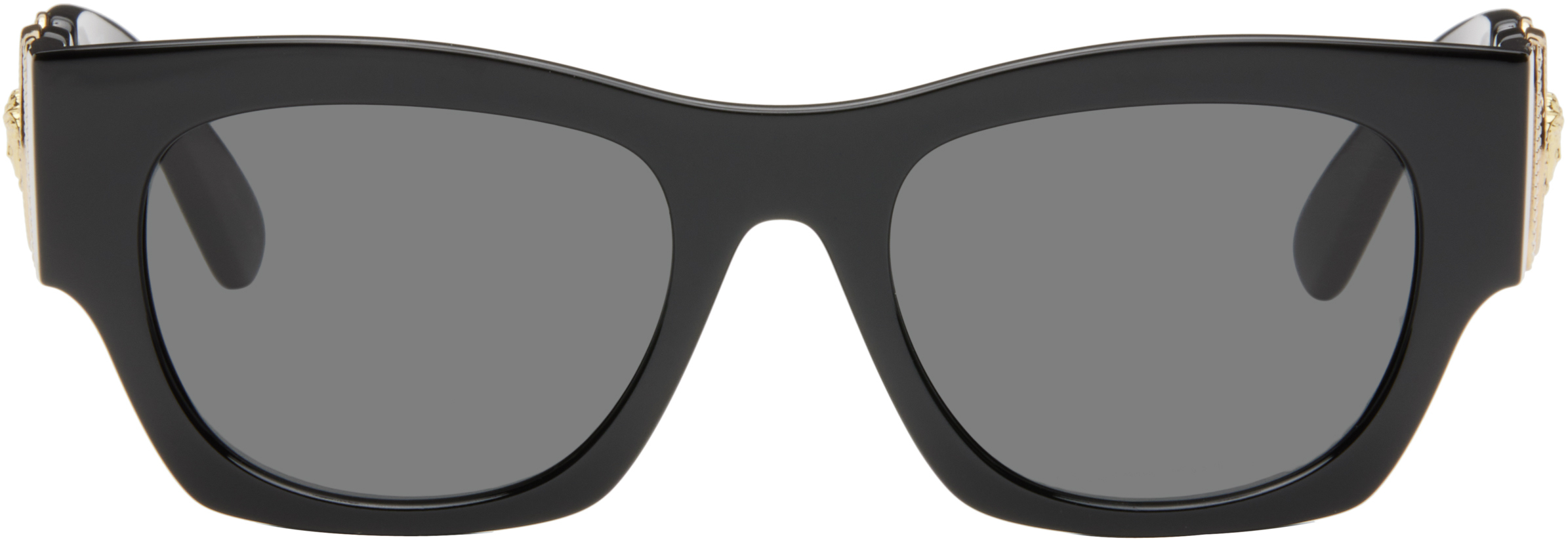 Black Rectangle Biggie Sunglasses