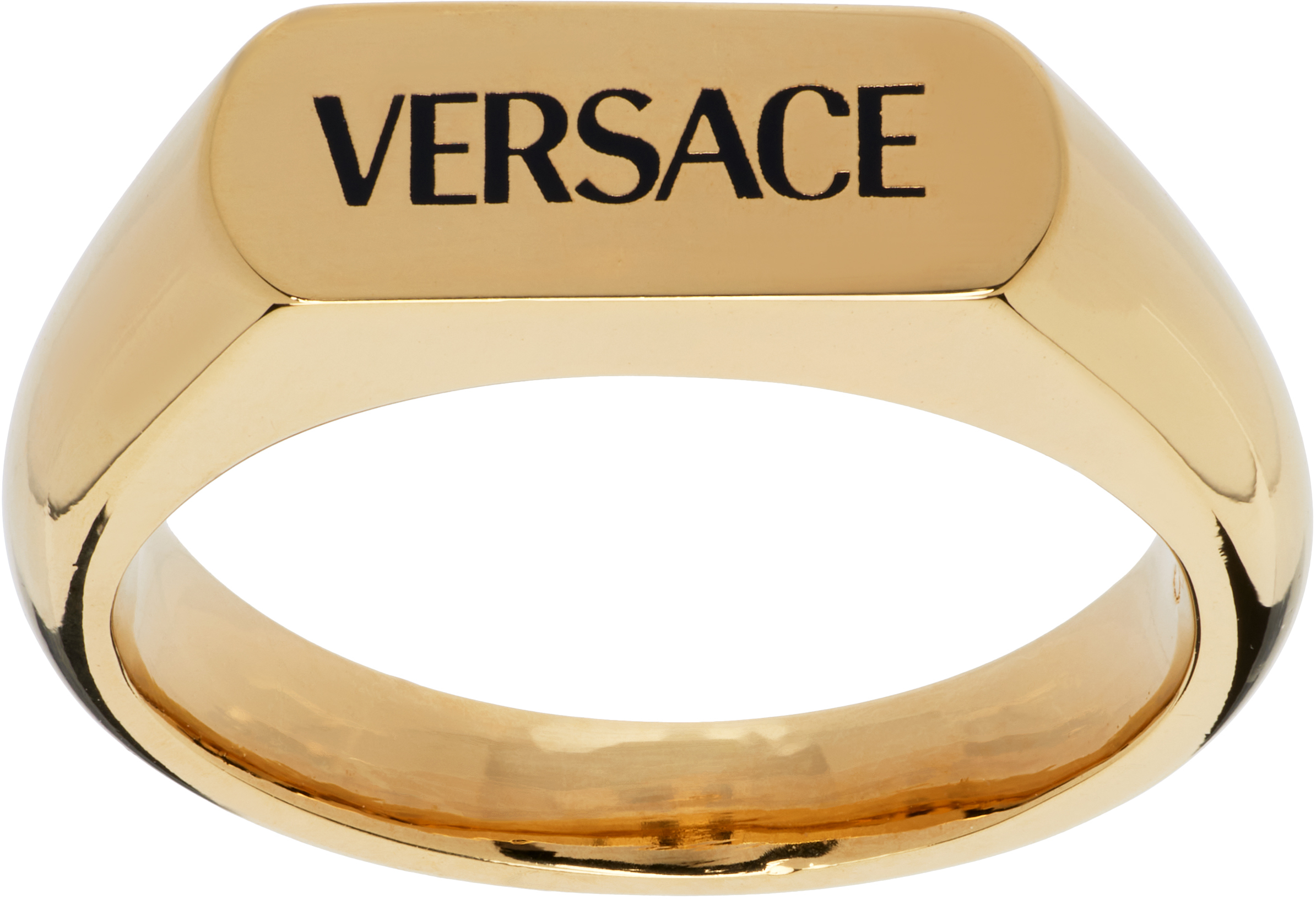 'Versace' Logo Ring