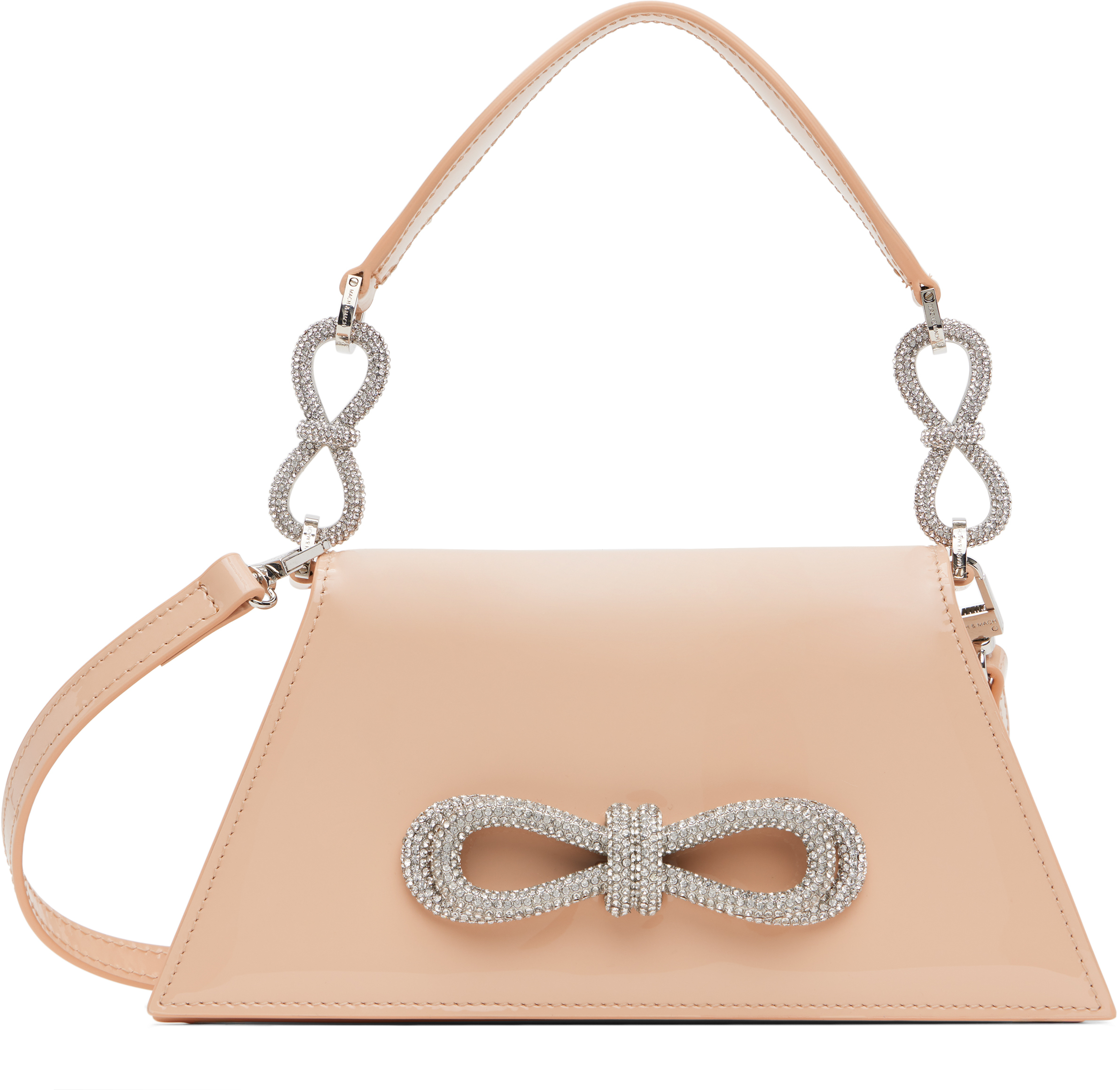 Pink Double Bow Samantha Medium Bag