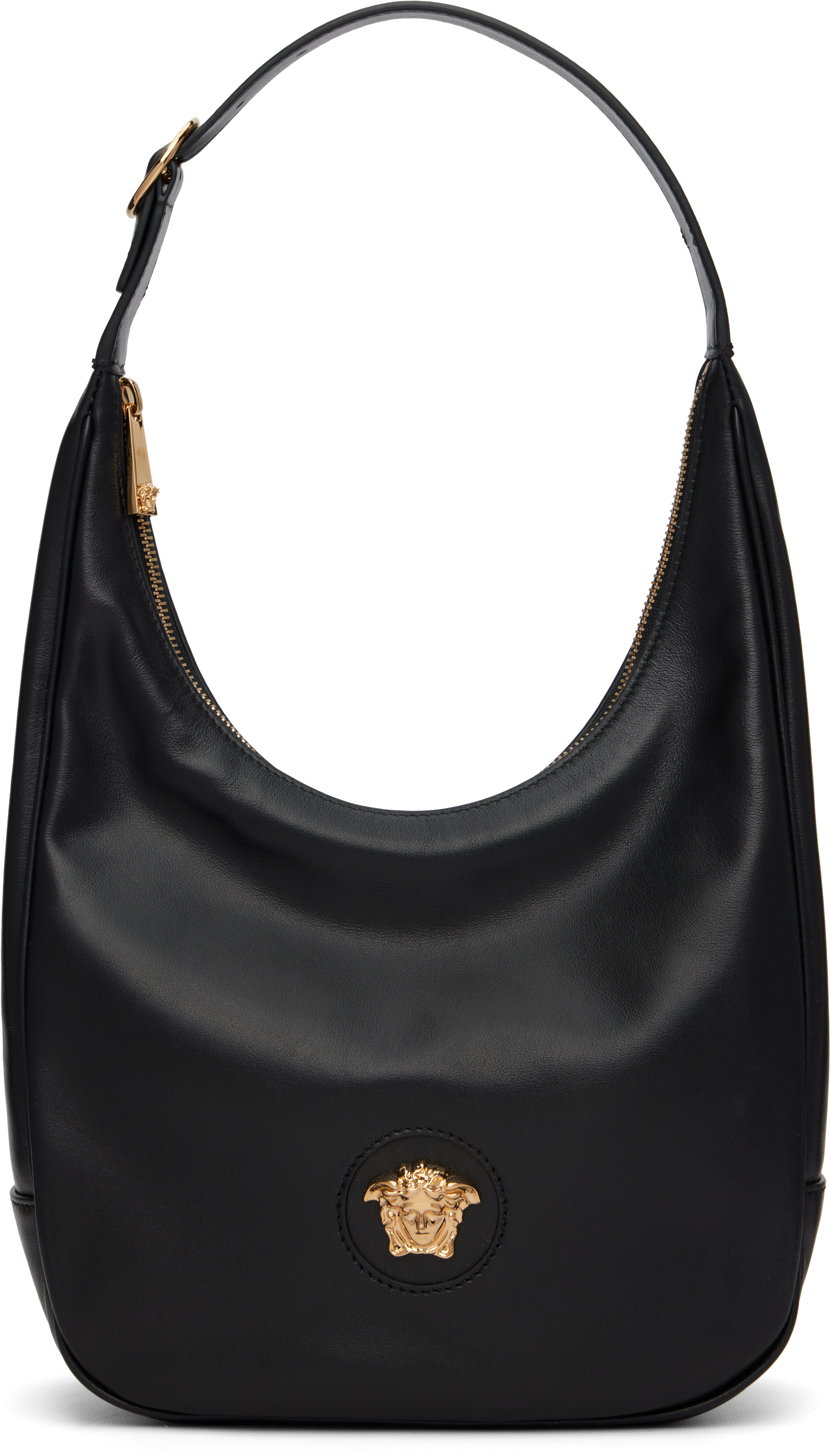 Black 'La Medusa' Shoulder Bag by Versace on Sale