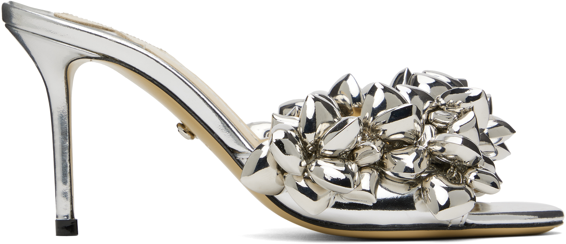 MACH & MACH シルバーパンプス MACH & MACH シルバーパンプス レディース