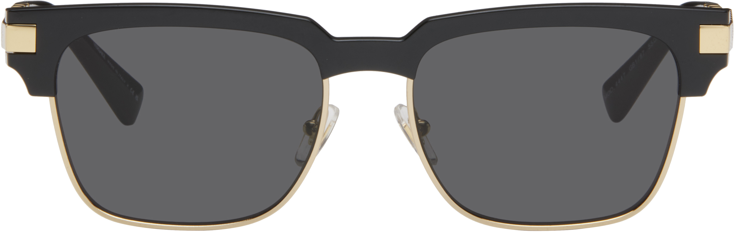 Black & Gold Greca Sunglasses