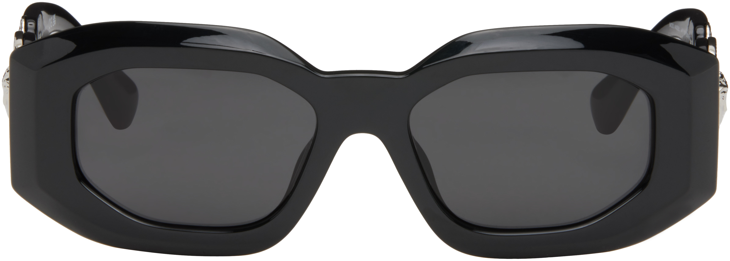 Black Maxi Medusa Biggie Sunglasses