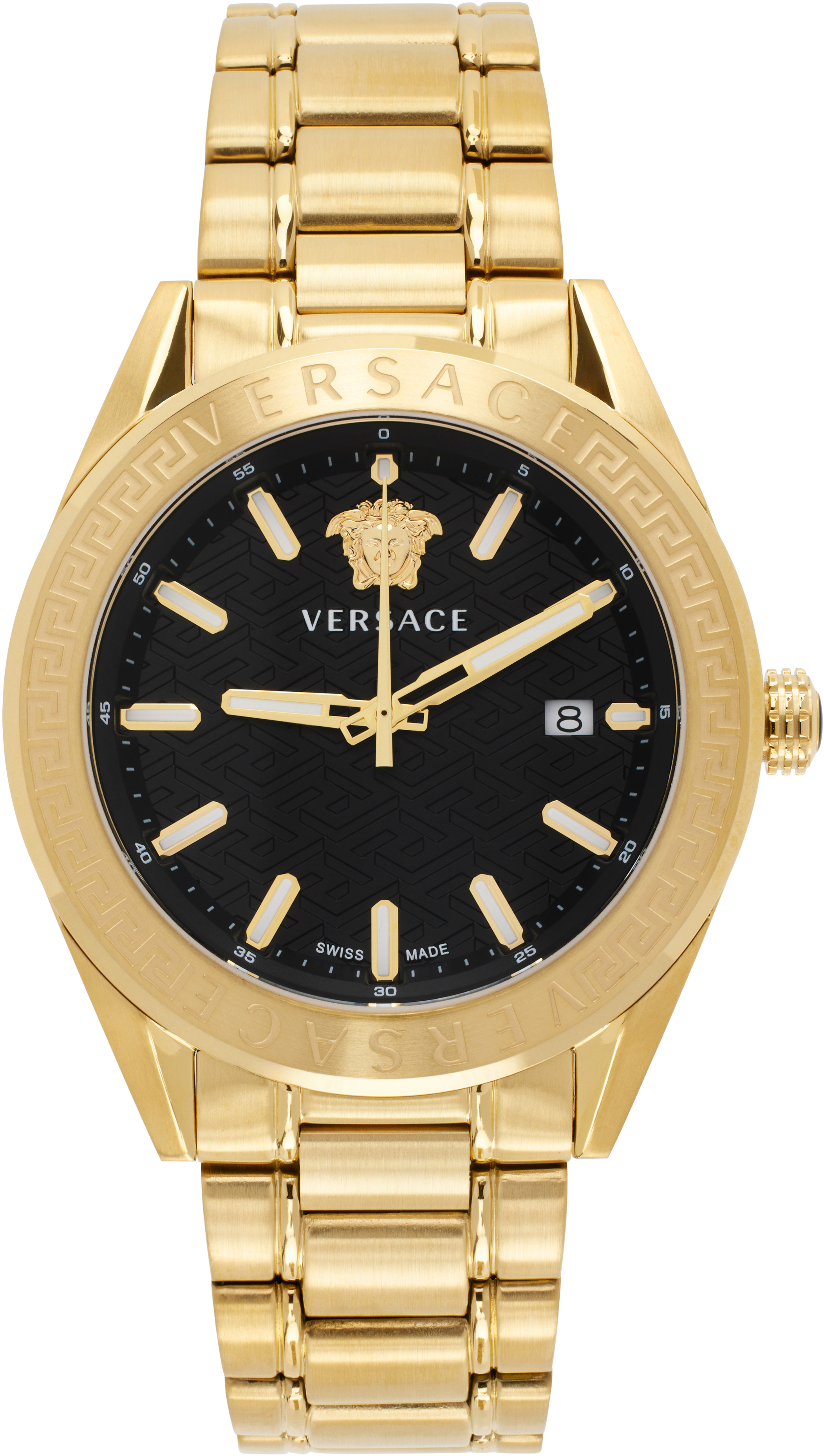 Gold V-Code Lady Watch