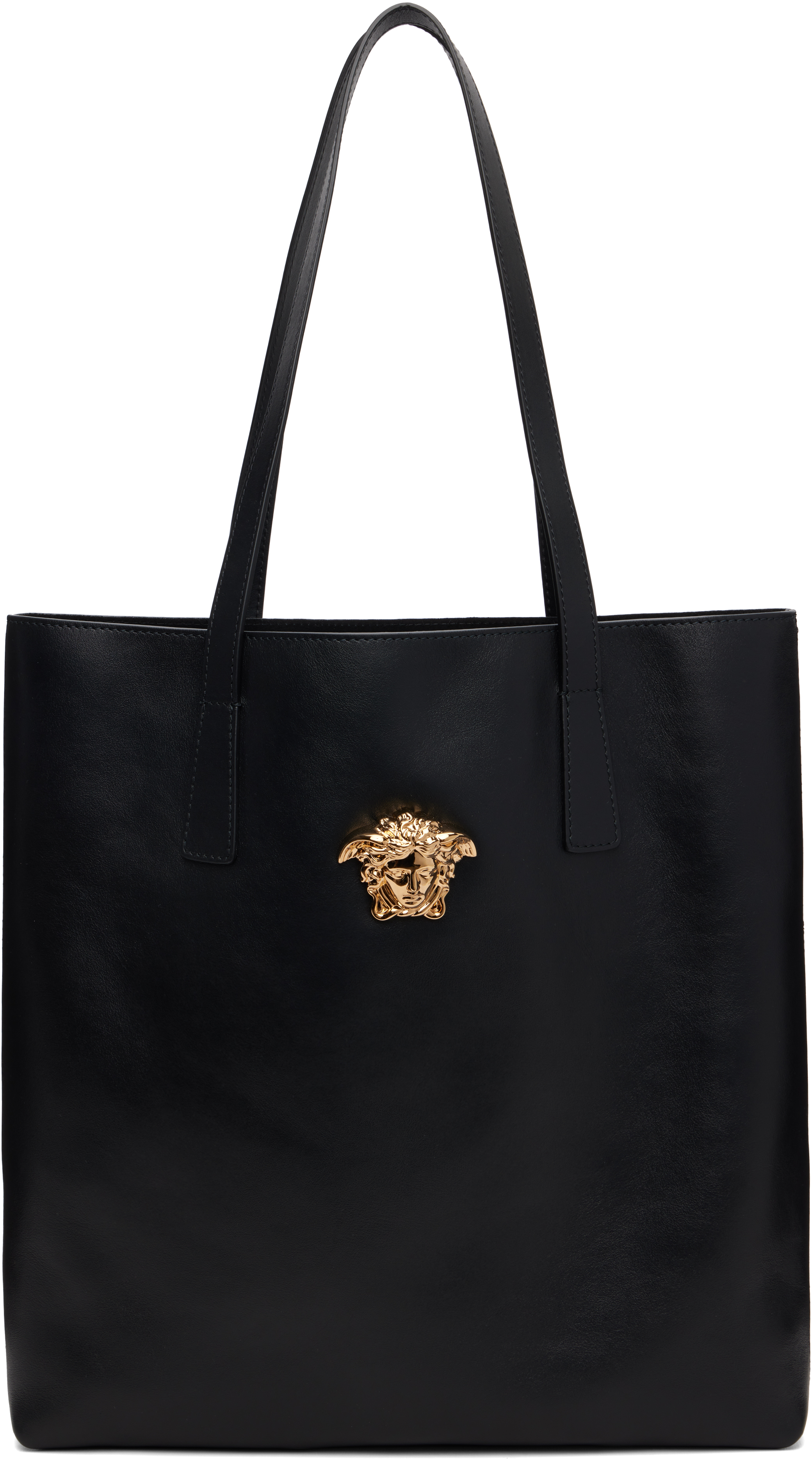 【税込】 トートバッグ Medusa' 'La ブラック Versace: | 日本 SSENSE バッグ