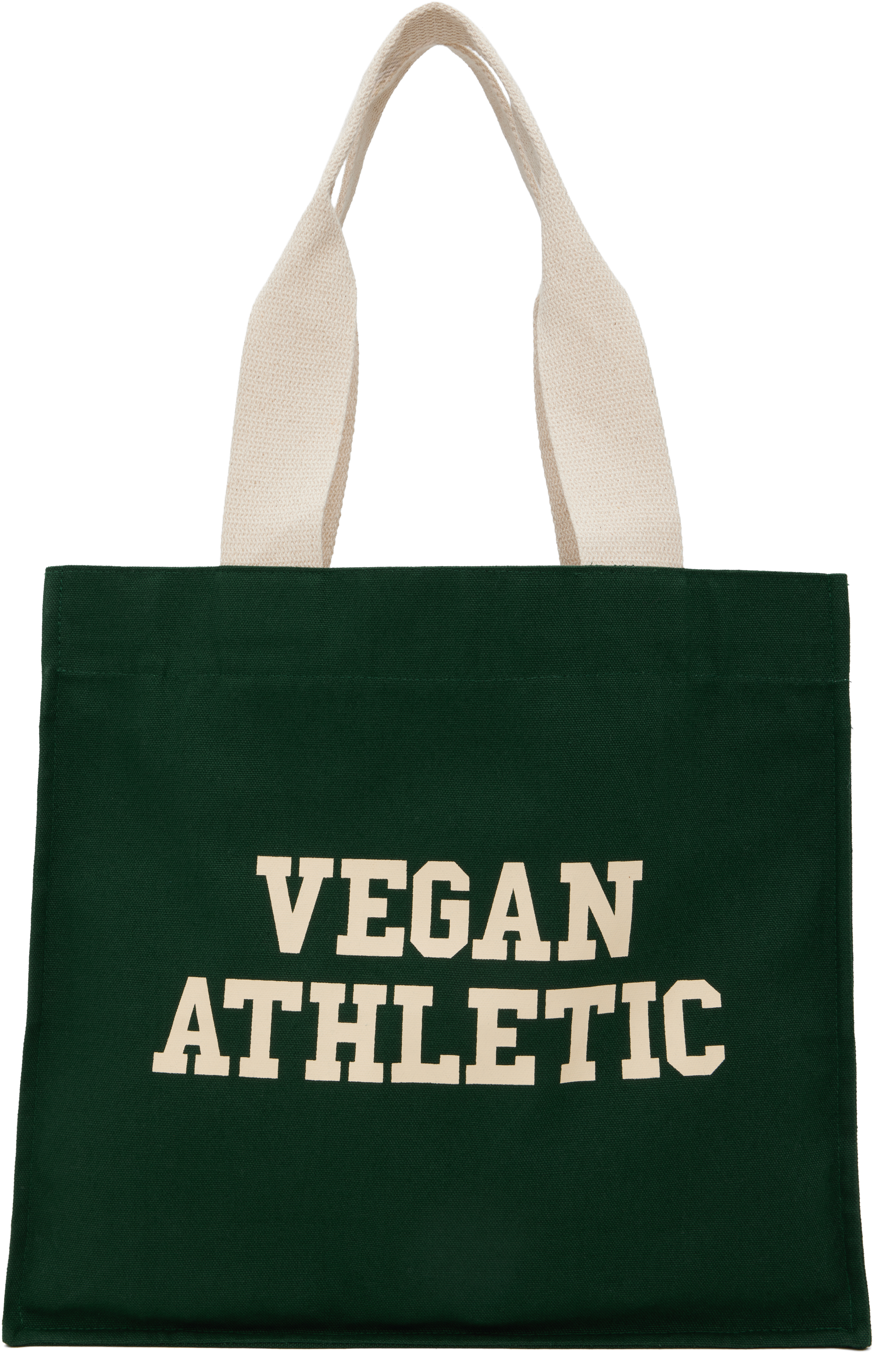 Green 'VEGAN ATHLETIC' Tote