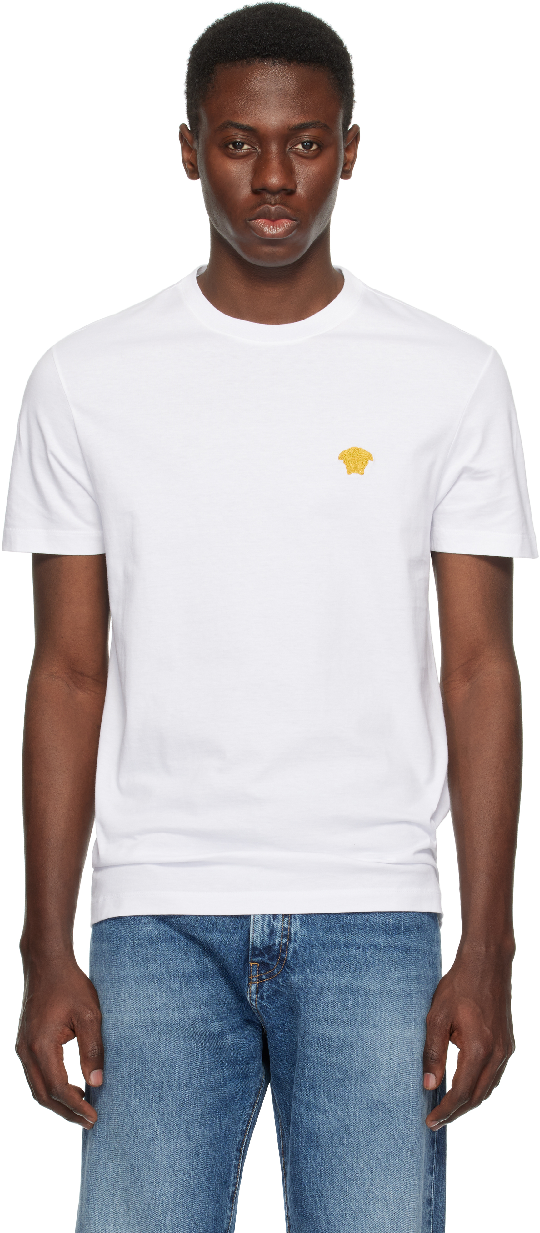 Versaceのホワイト メドゥーサ Tシャツがセール中