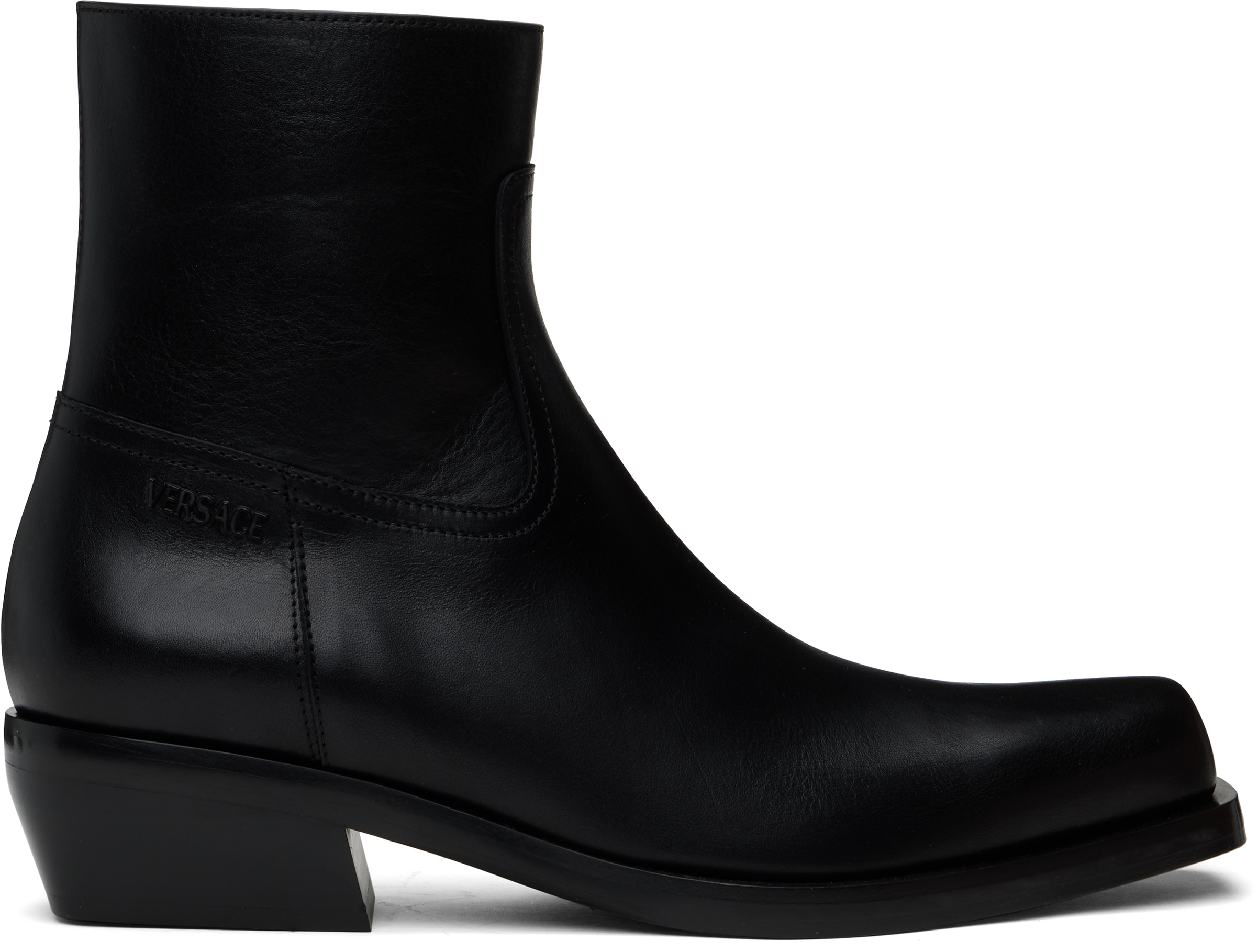 Black Luciano Boots