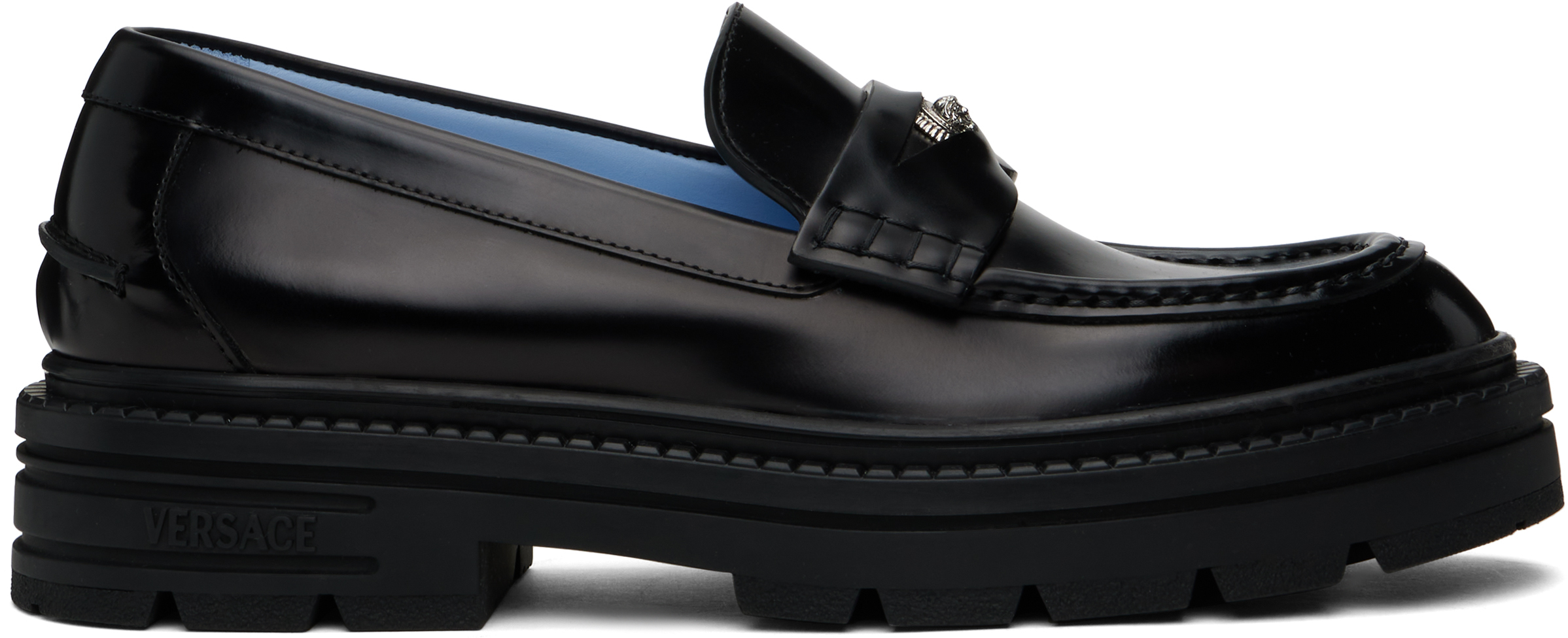 Black Adriano Loafers