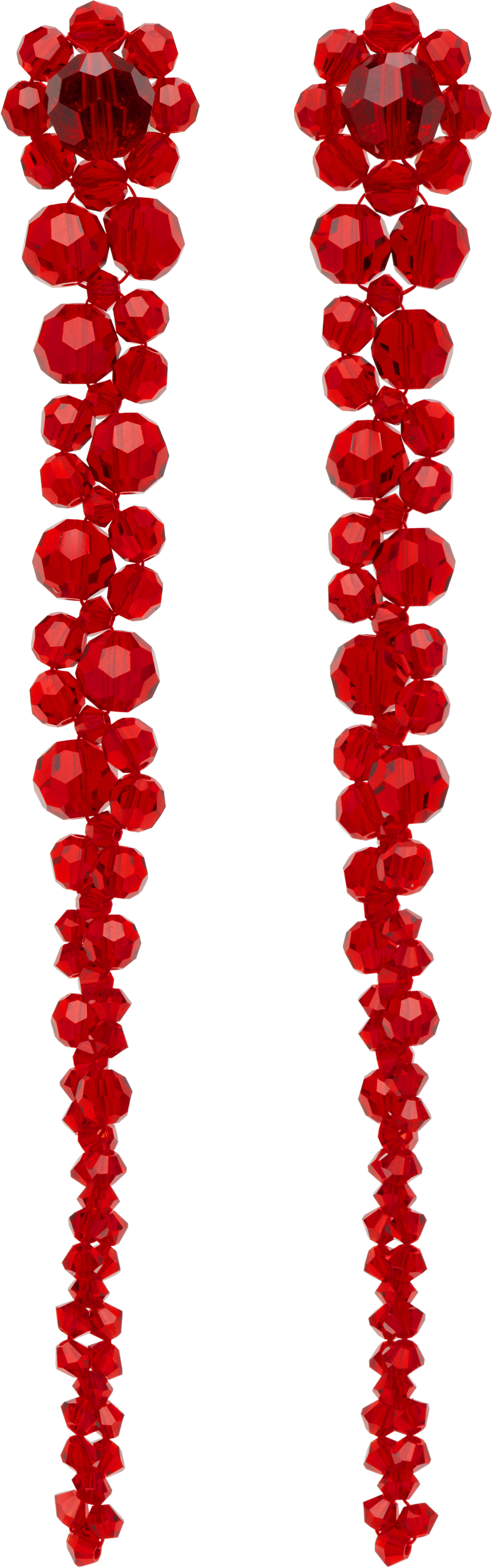 【関税込み】Simone Rocha ブラック Drip ピアス Simone Rochaのブラック Drip ピアスがセール中