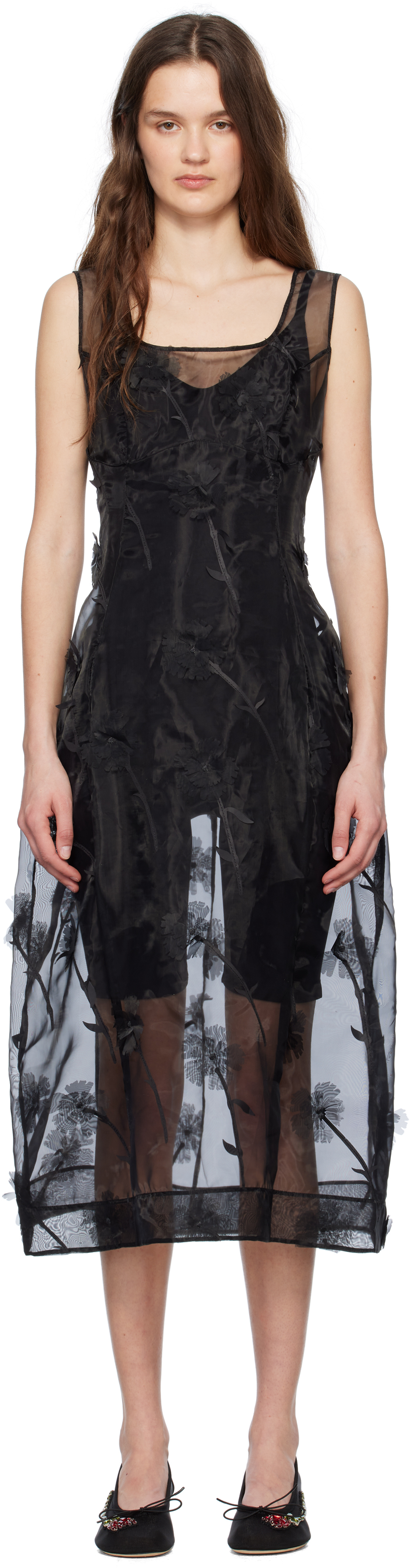 【関税込み】Simone Rocha ブラック ビッグリボン ミニドレス Simone Rocha ブラック ビッグリボン ミニドレス ブラック | Lyst