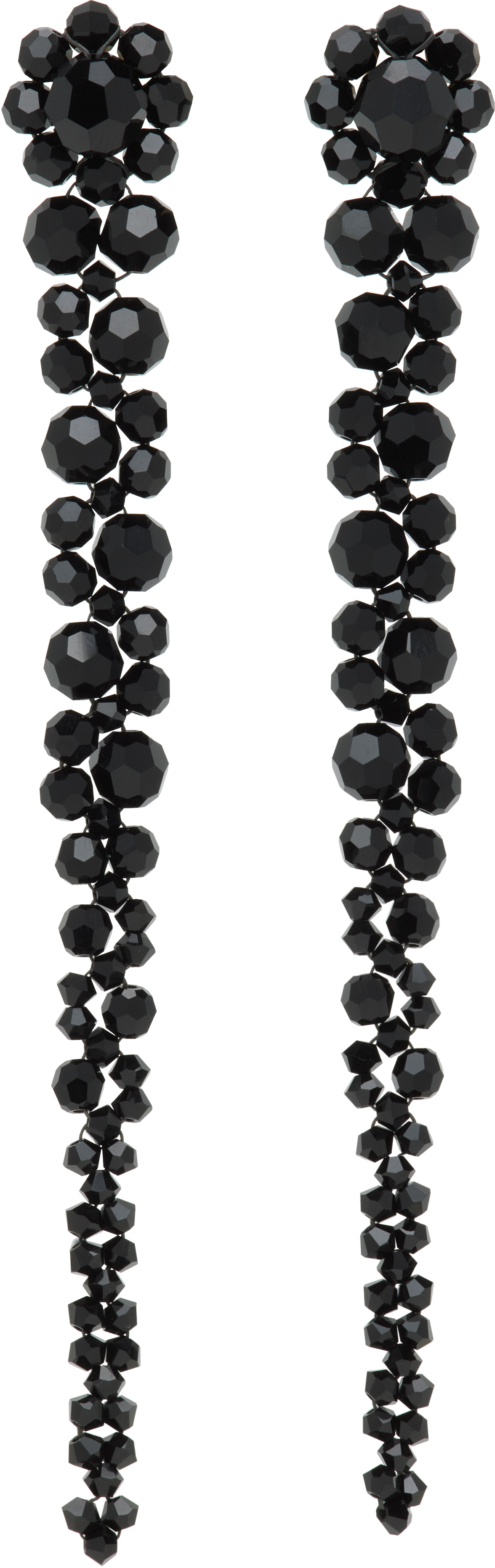 【関税込み】Simone Rocha ブラック Drip ピアス Simone Rochaのブラック Drip ピアスがセール中
