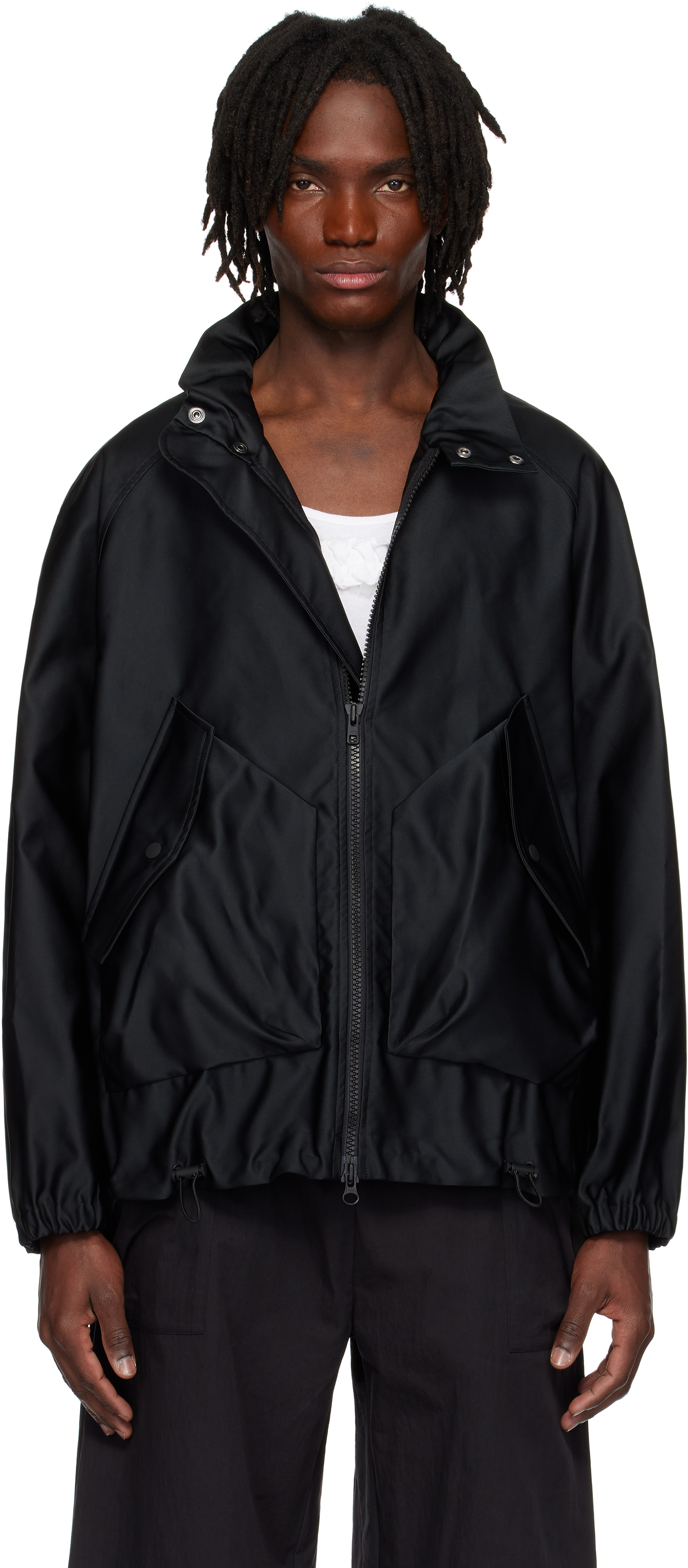 Black Harrington Jacket