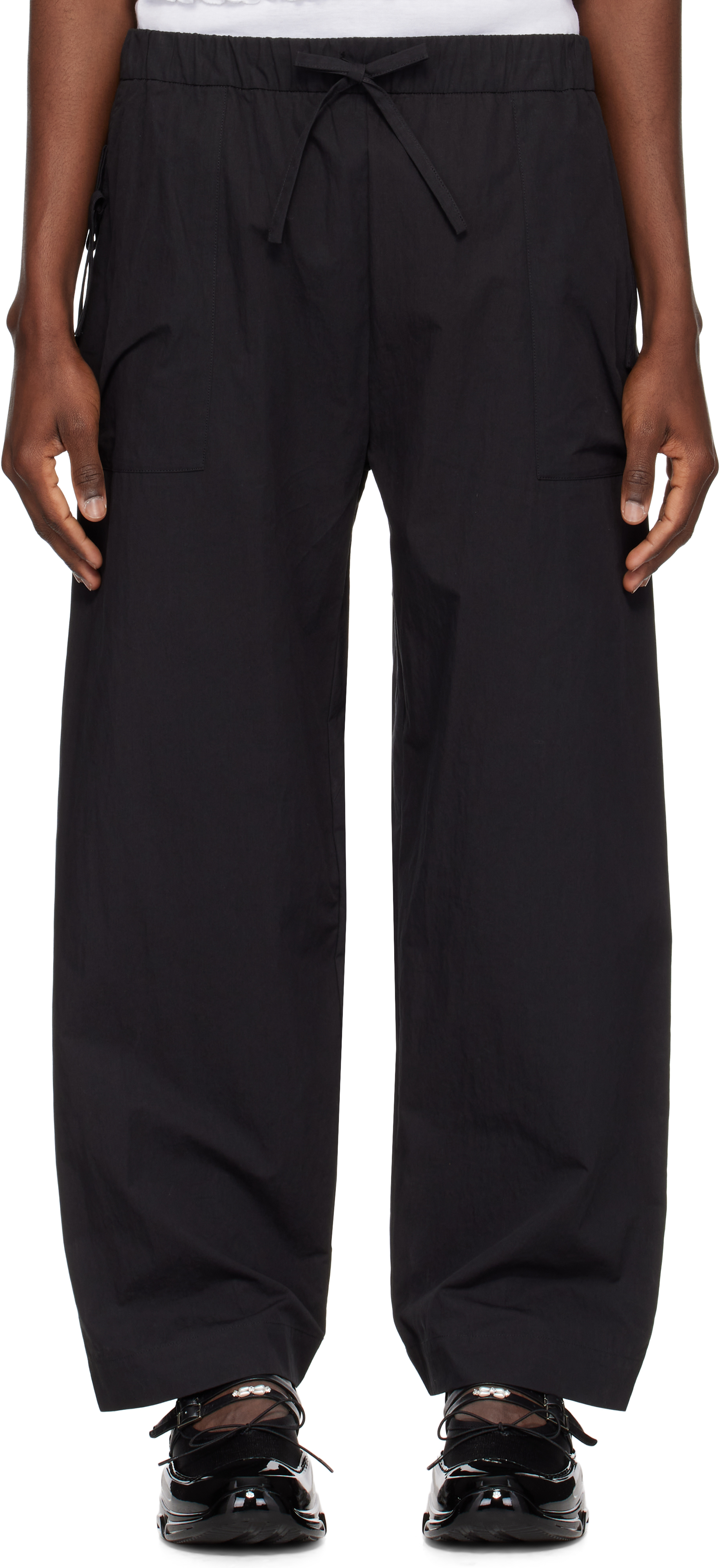 Pink Bow Pocket Cargo Pants