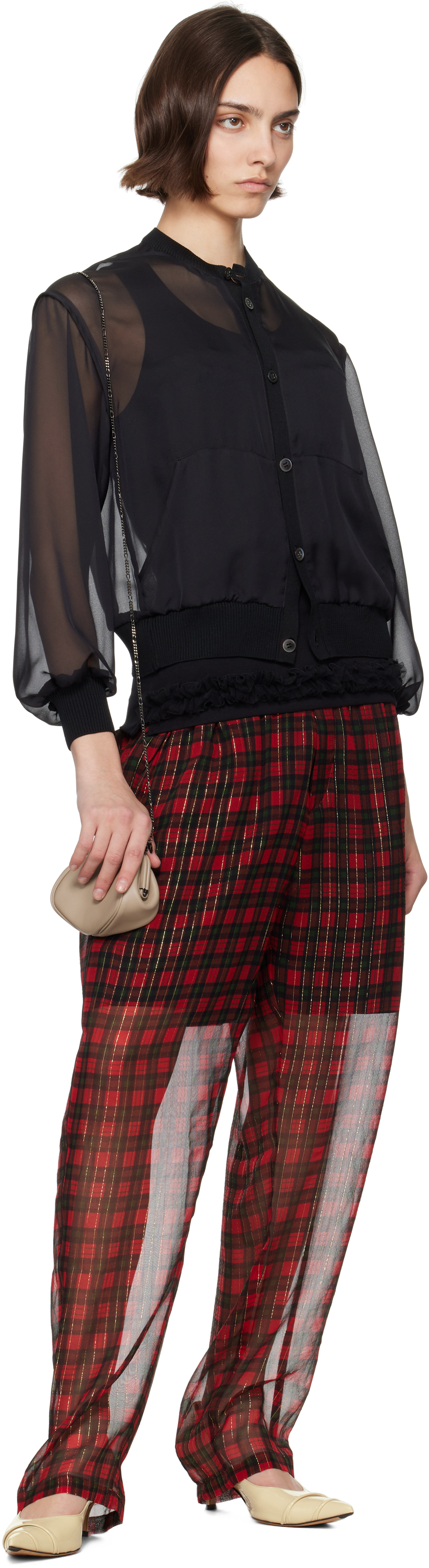 Shop Undercover Black Uc1e1203-2 Cardigan