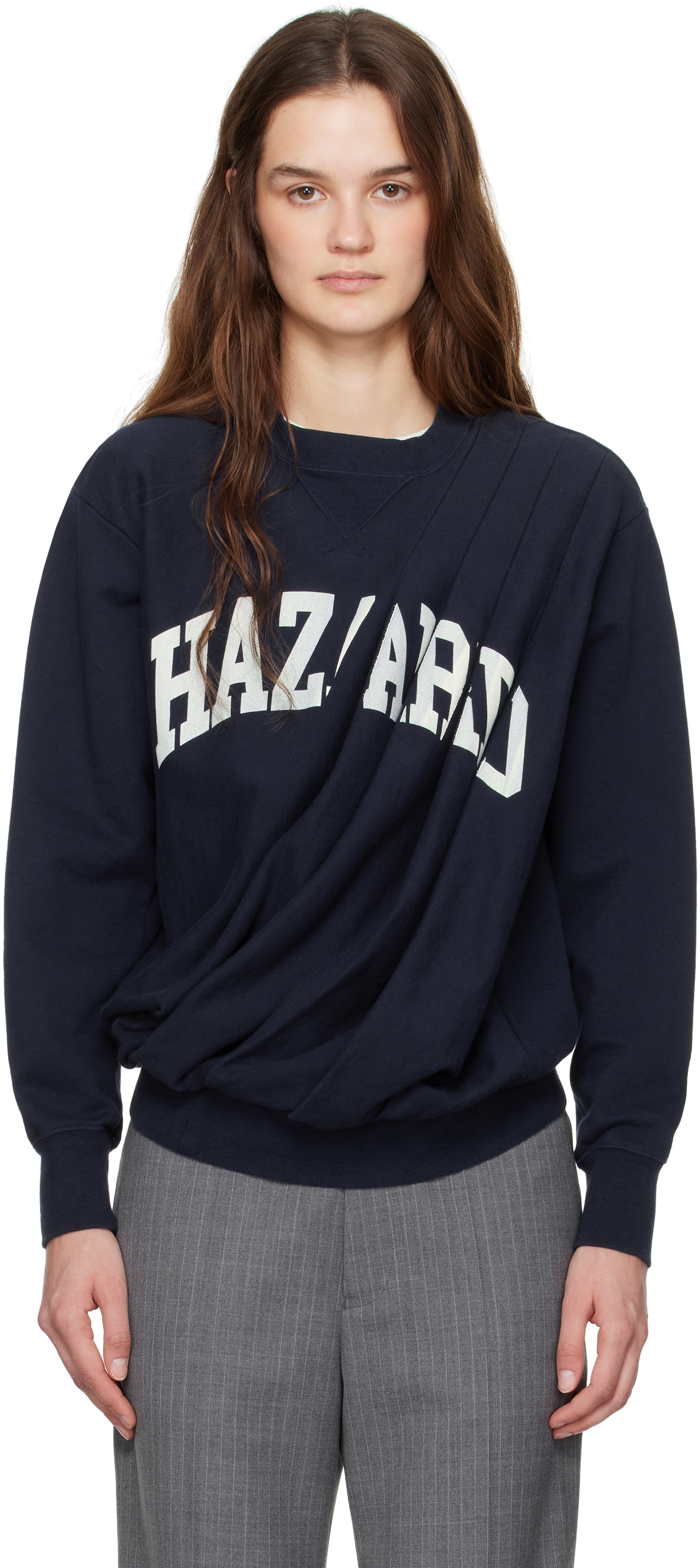 Navy 'Hazard' Sweatshirt