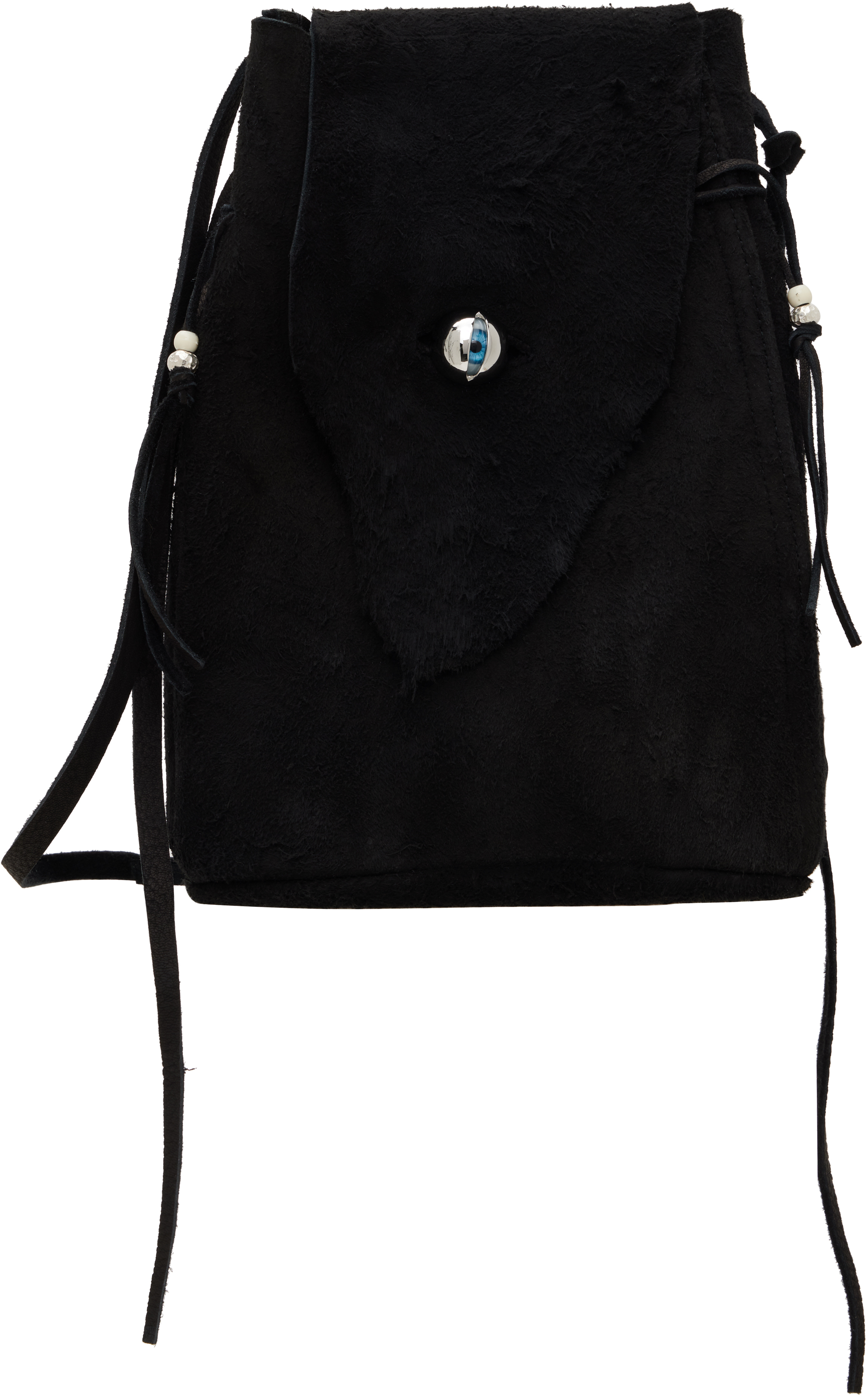 Black Deerskin Bag