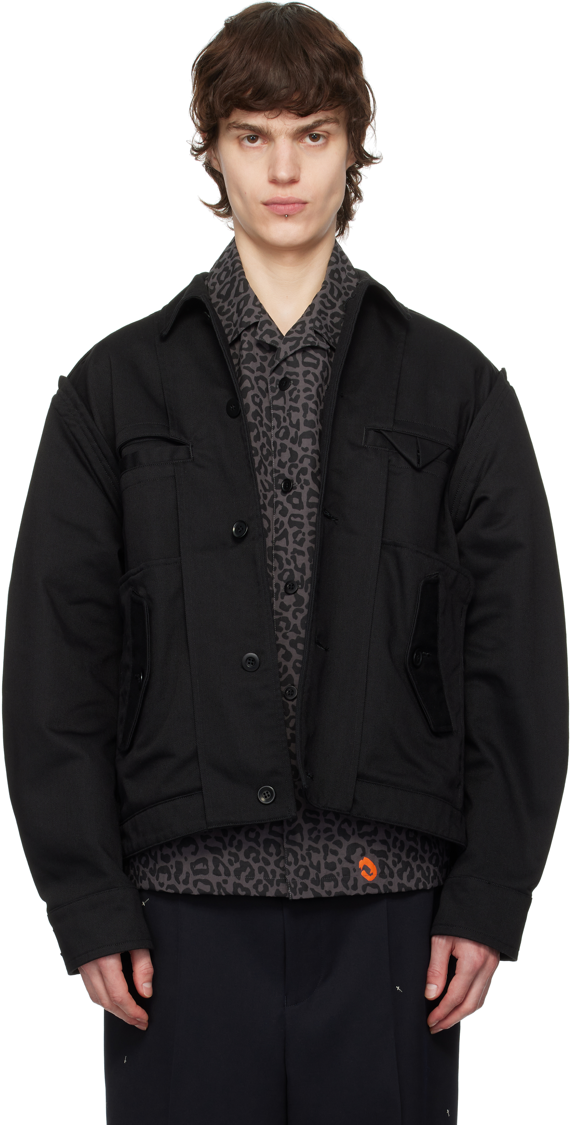 Black UP1E4203 Jacket