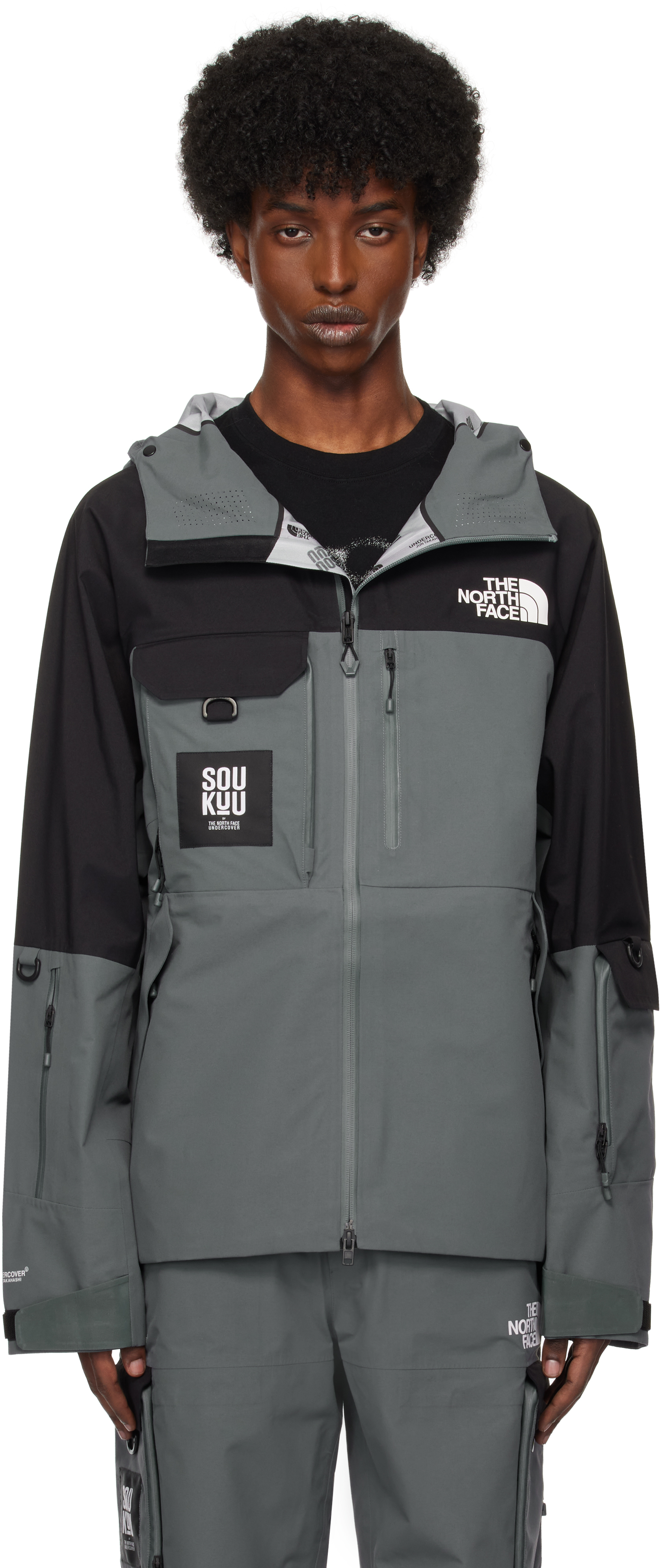 適切な価格 UNDERCOVER: Black & Gray The North Face Edition SOUKUU Hike ウォーキング・ランニングウェア