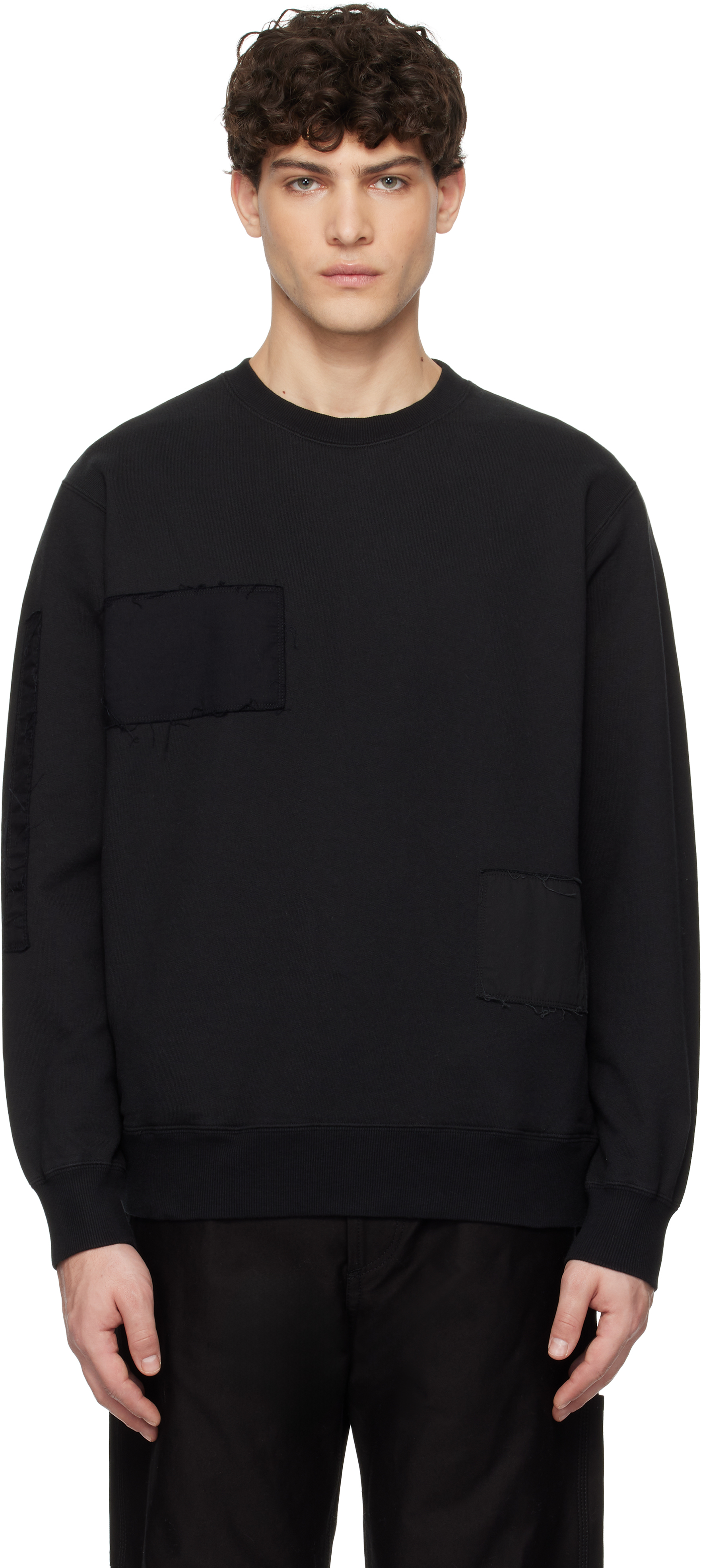 Black Patch Sweatshirt