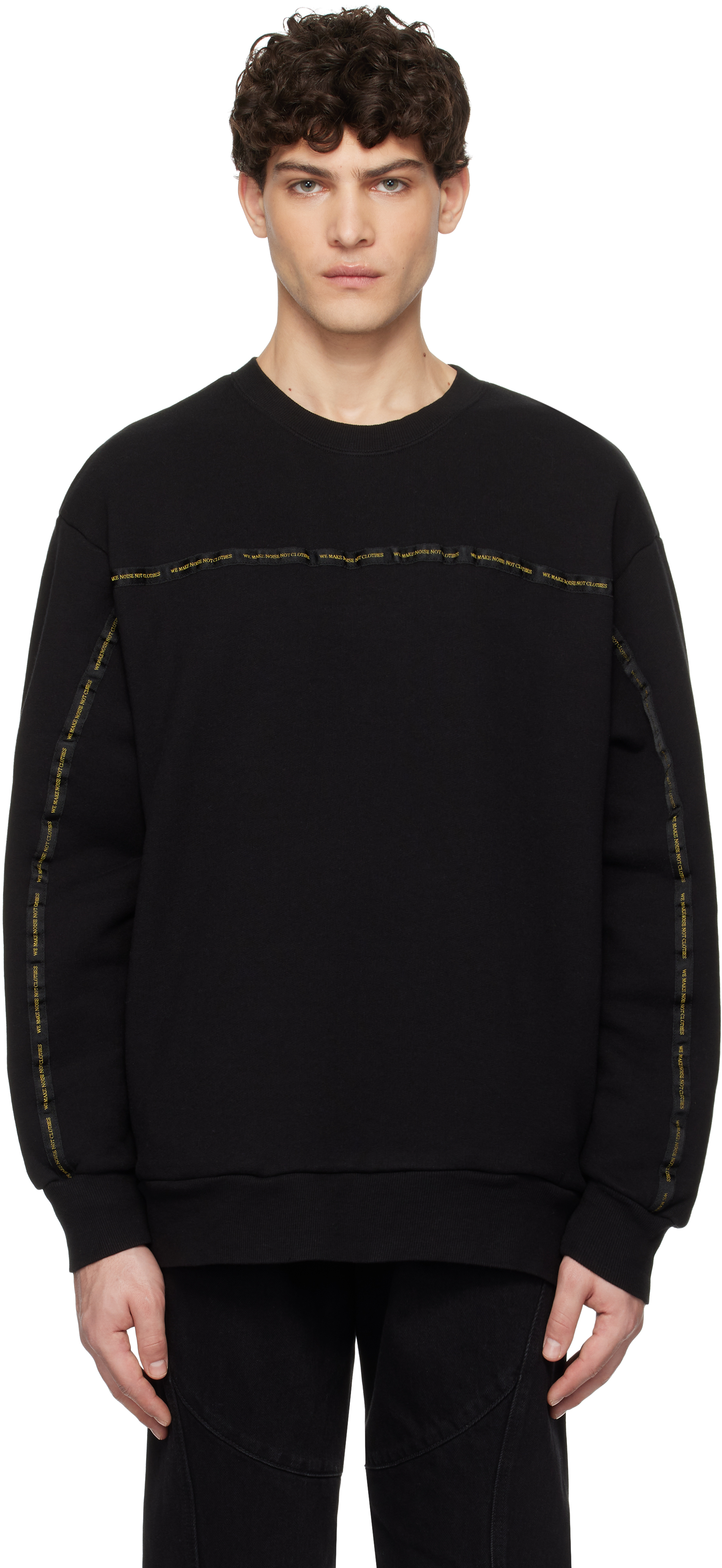 Black French Terry Sweatshirt