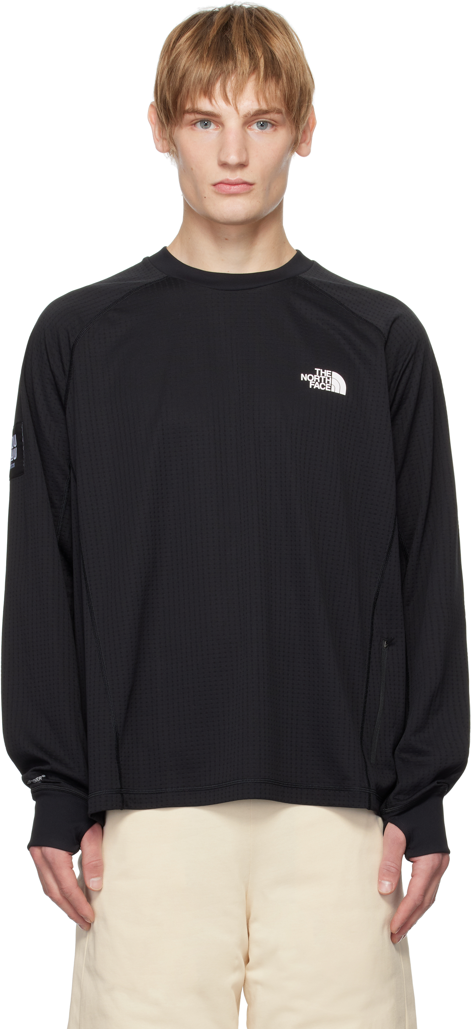 Black The North Face Edition Trail Run DotKnit T-shirt