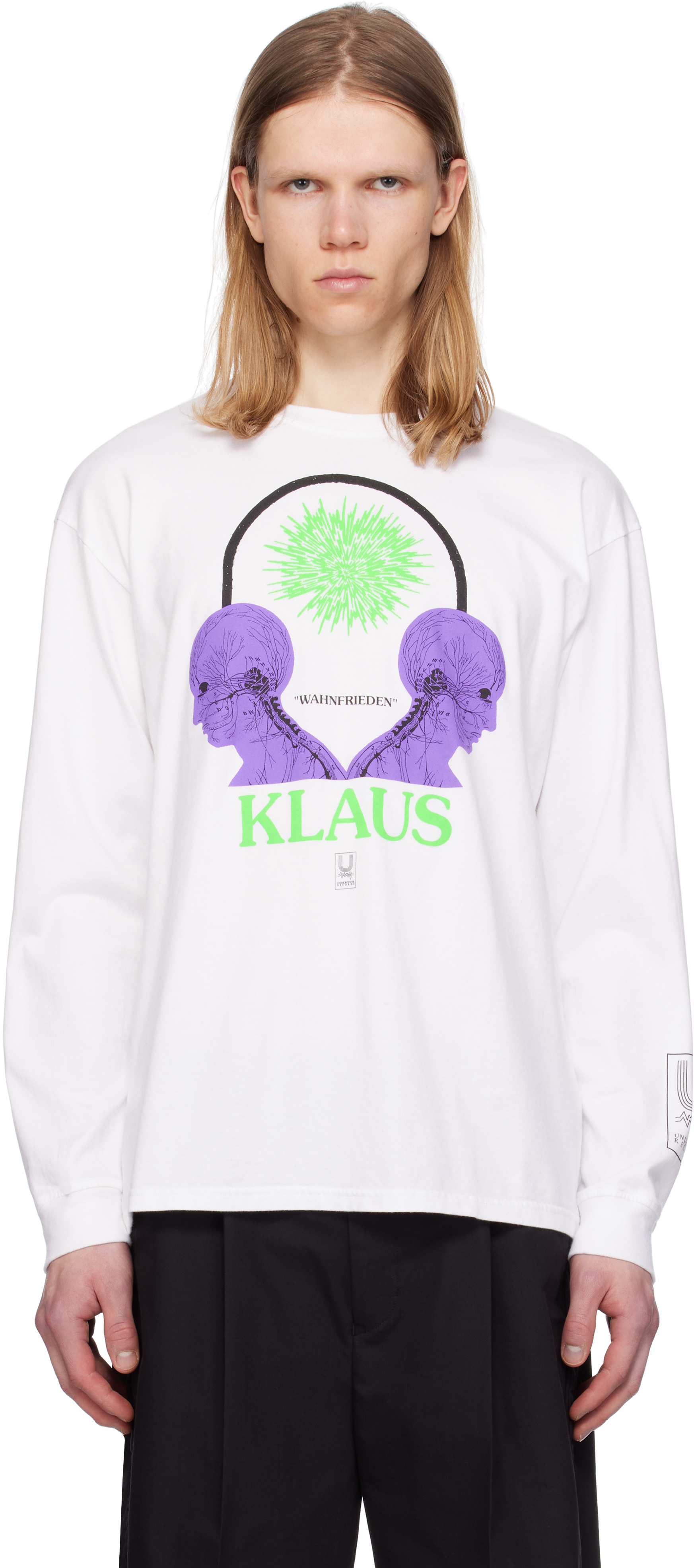 White UC1E4892-2 T-shirt by UNDERCOVER on Sale