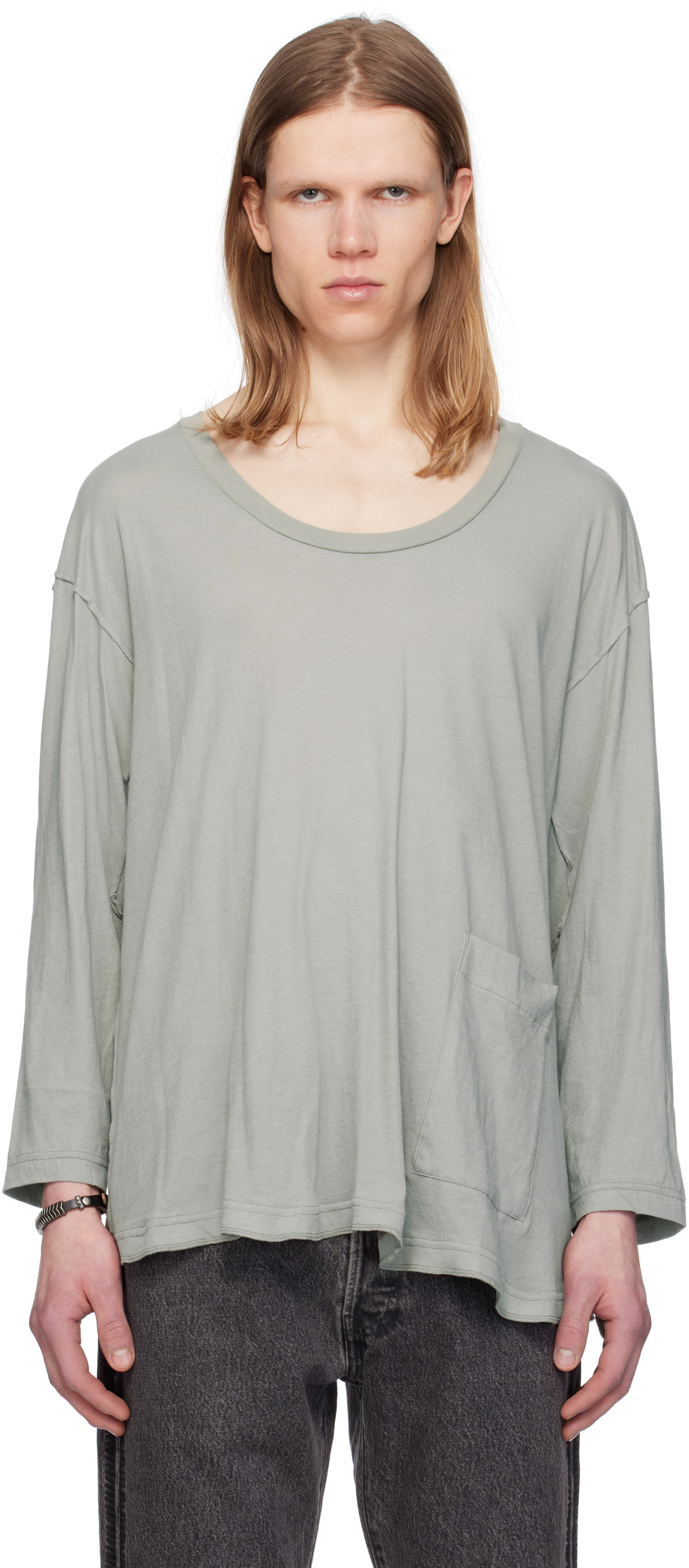 【関税込み】UNDERCOVER グレー UC1E4801 Tシャツ Gray UC1E4801 T-shirt by UNDERCOVER on Sale