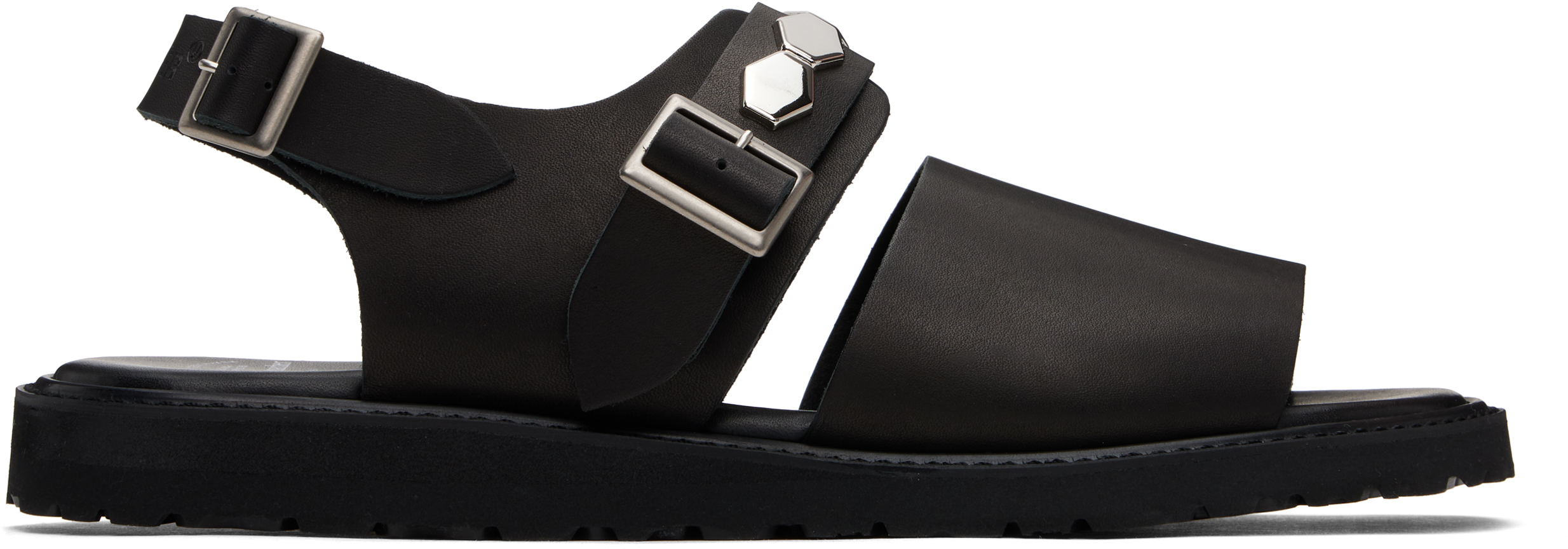 Black foot the coacher Edition UP1E4F01 Sandals