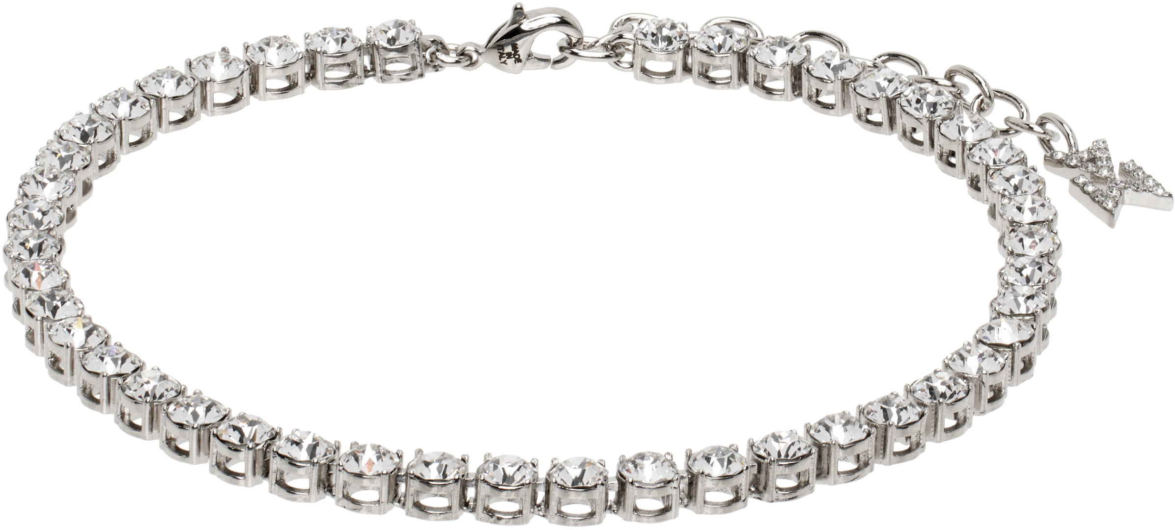 Silver Tennis Anklet