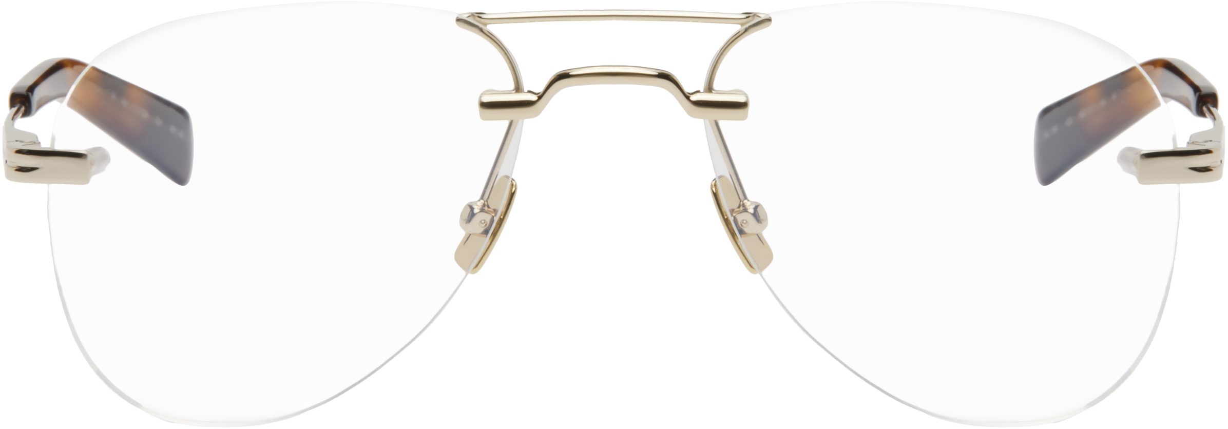 【関税込み】Saint Laurent ゴールド SL 745 メガネ Gold SL 745 Glasses by Saint Laurent on Sale