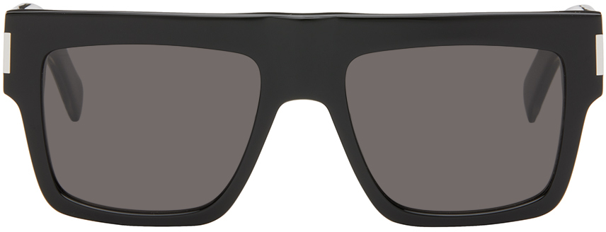 Shop Saint Laurent Black Sl 628 Sunglasses In 001 Black