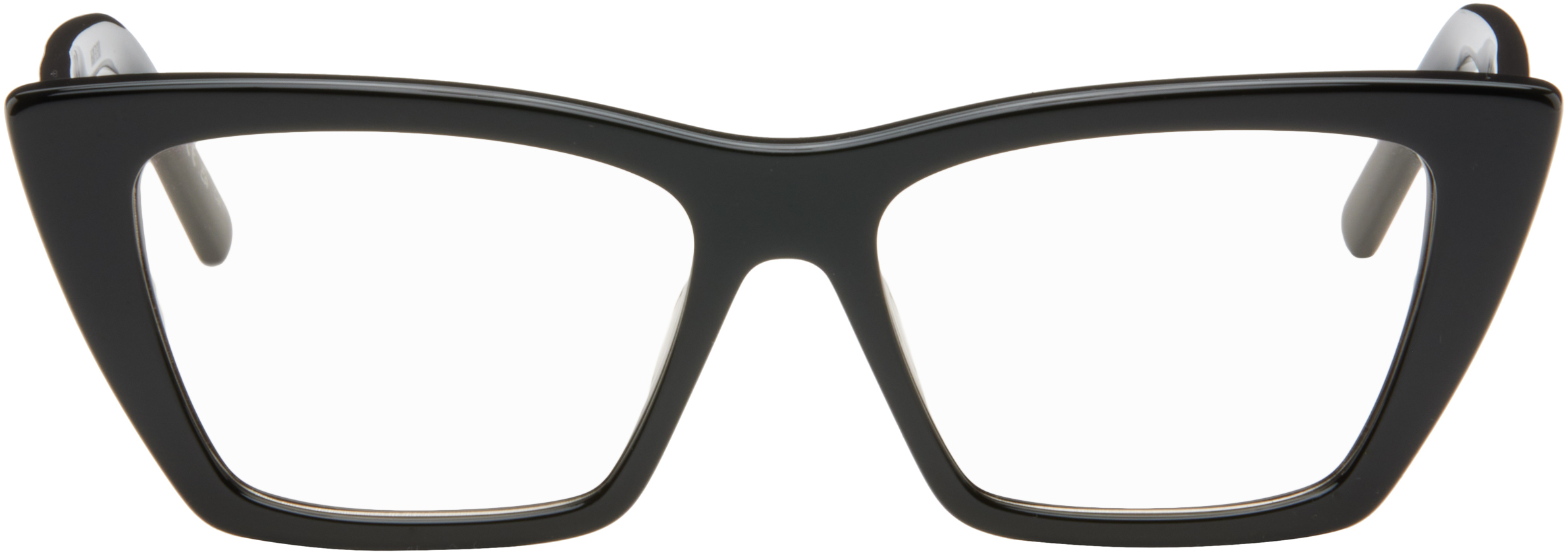 Black SL 276 Mica Sunglasses by Saint Laurent on Sale