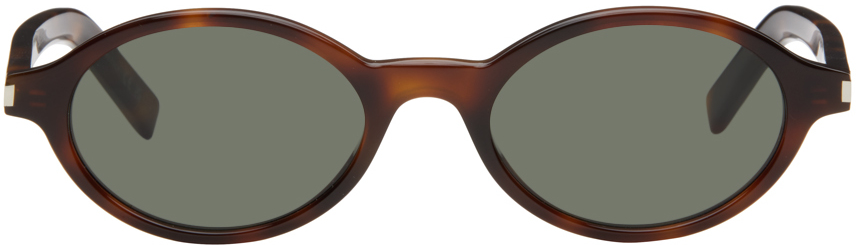 Saint Laurent - Woman - Brown - Sunglasse