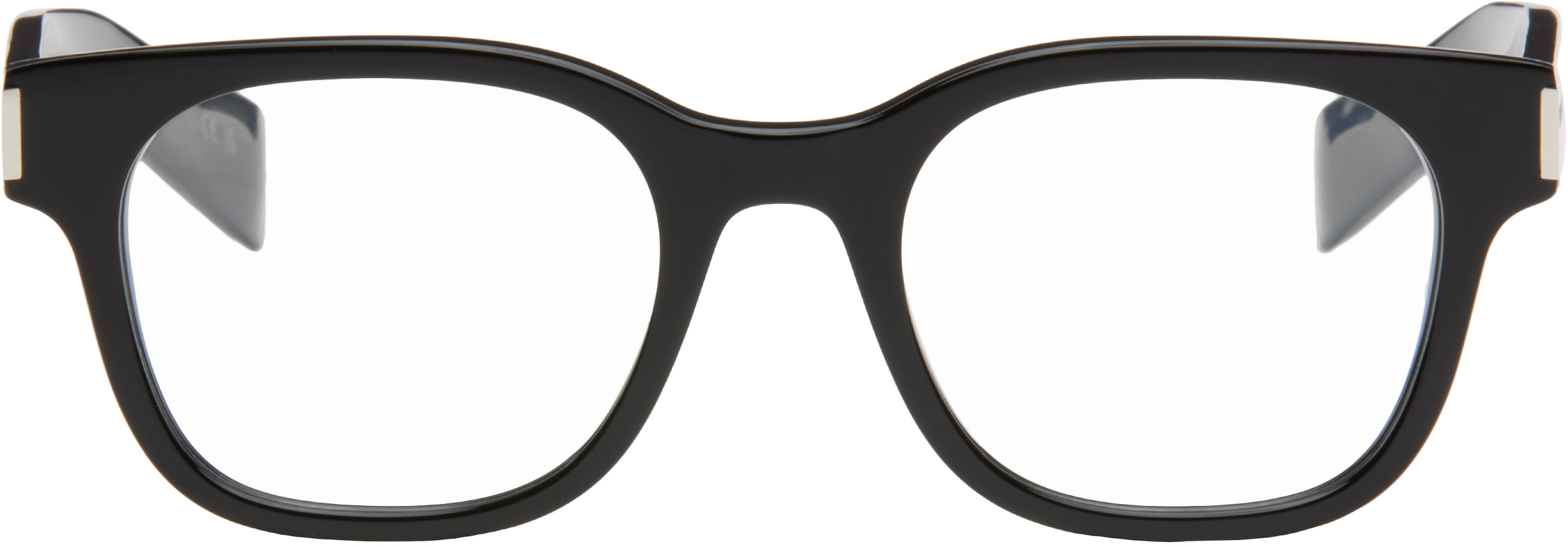 Saint Laurent: ブラック SL 722 メガネ | SSENSE 日本