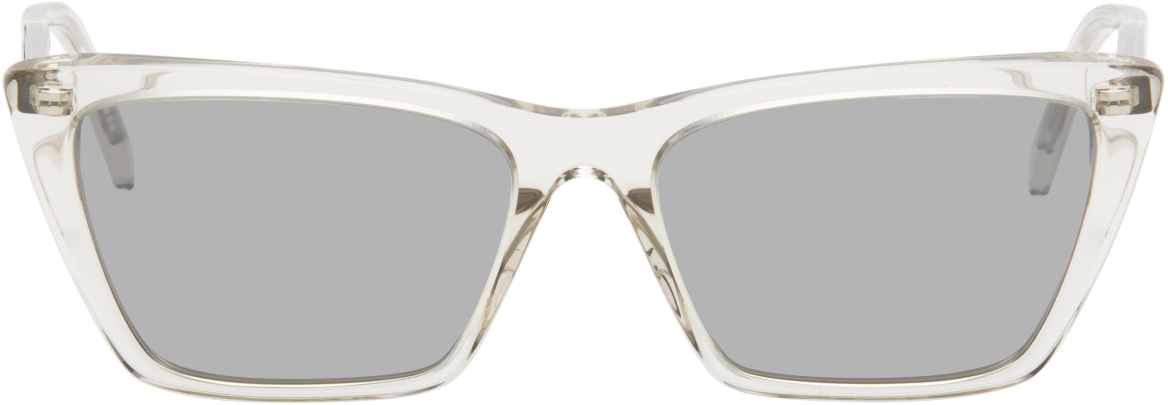 Beige SL 737 Mica Thin Sunglasses