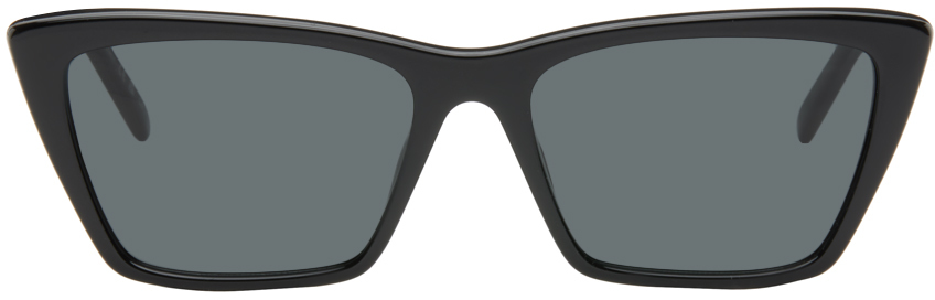 Black SL 737 Mica Thin Sunglasses