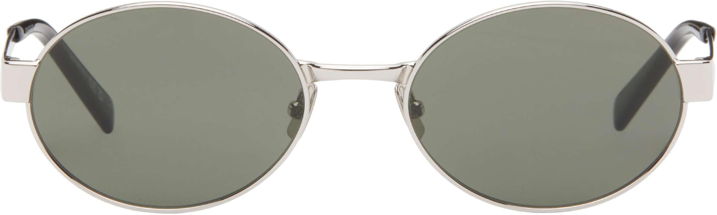 Shop Saint Laurent シルバー Sl 692 サングラス In Silver-silver-grey