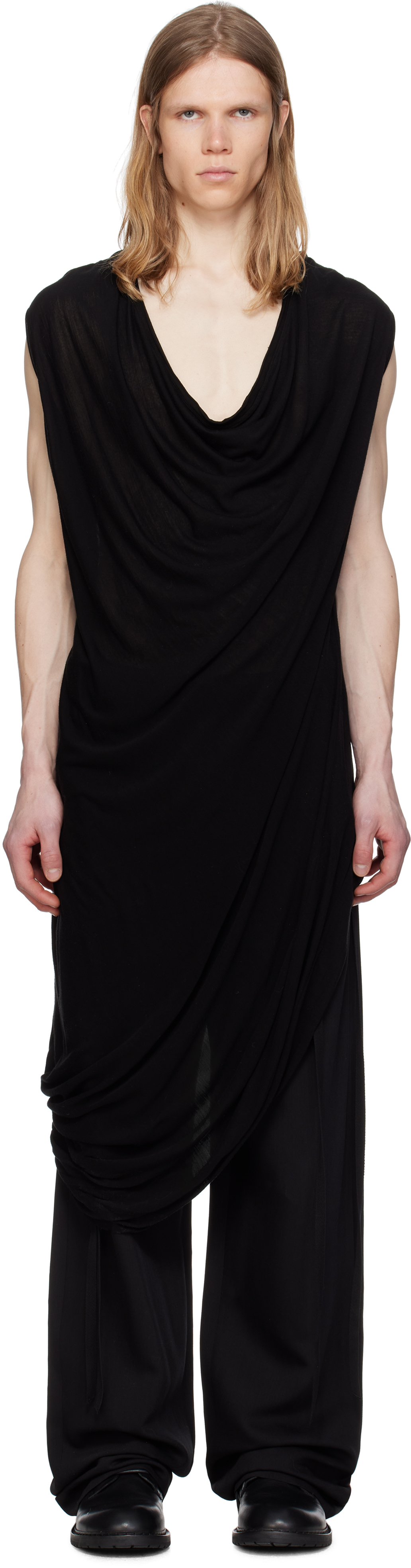 Black Drape Top