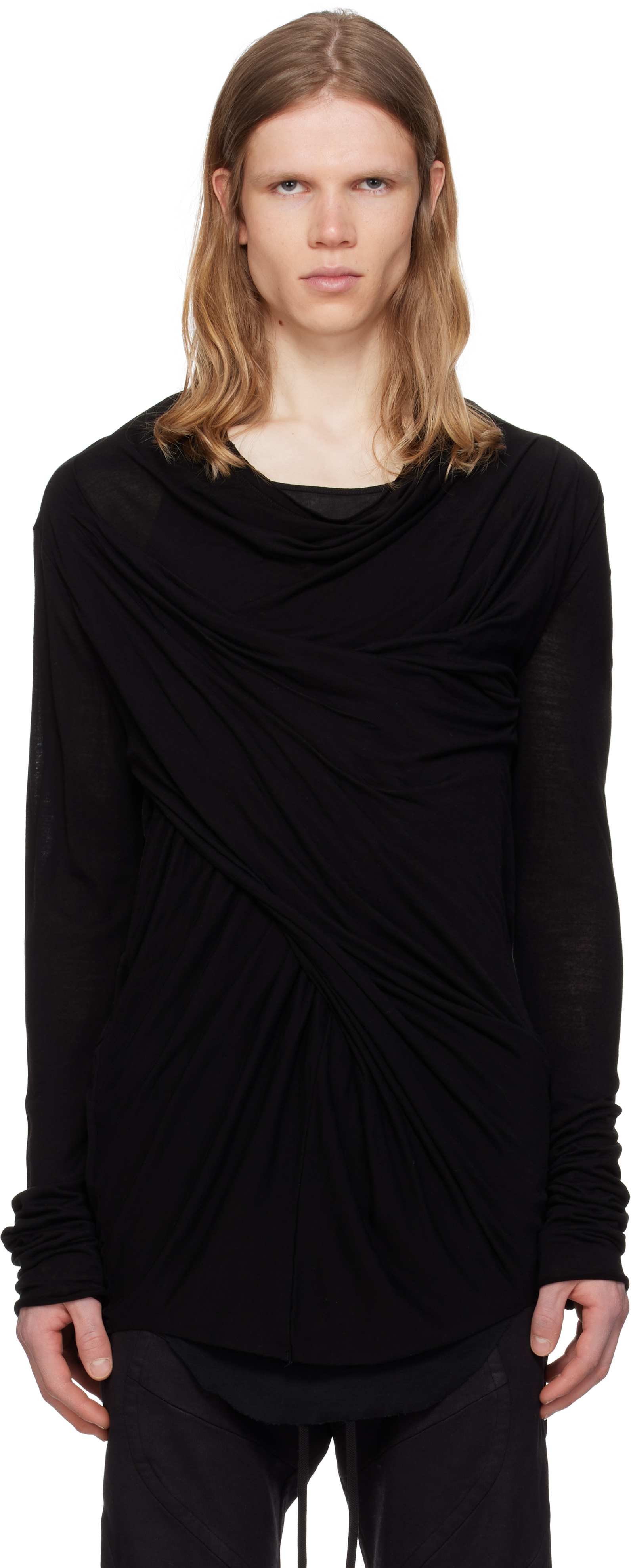 Black Longsleeve Prayer T-shirt