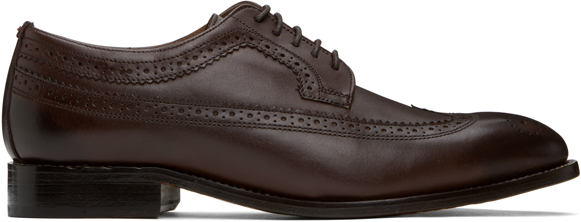 Brown Leather Collins Derbys